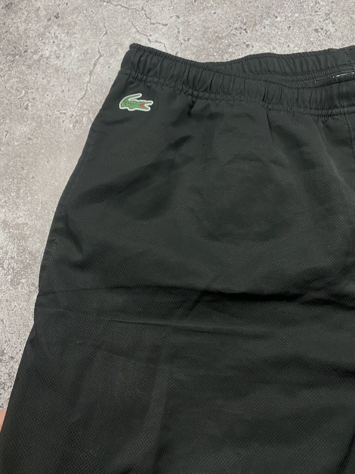Lacoste × Vintage Vintage Lacoste Drill Track Pants Nylon Y2K Joggers Striped Size US 32 / EU 48 - 5 Thumbnail