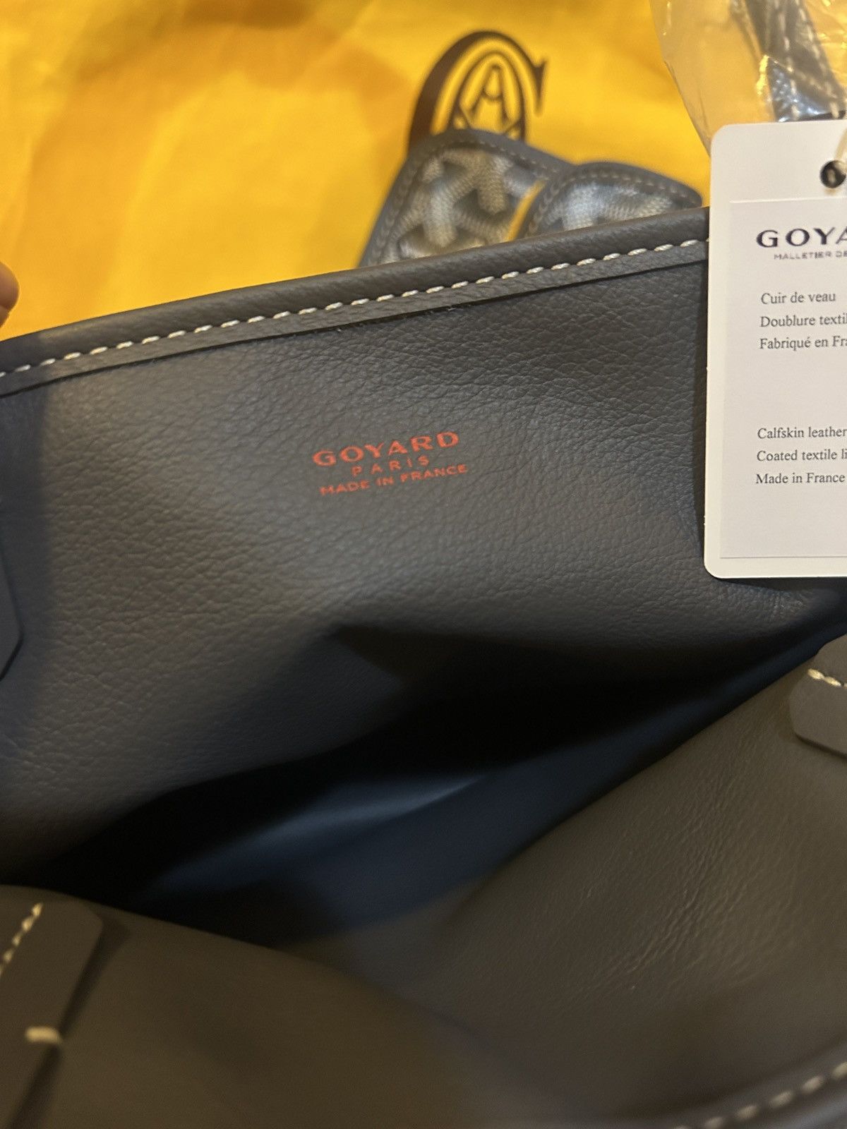Goyard Goyard Sac Anjou Mini Double Side Tote Gray Multi Size ONE SIZE - 3 Thumbnail