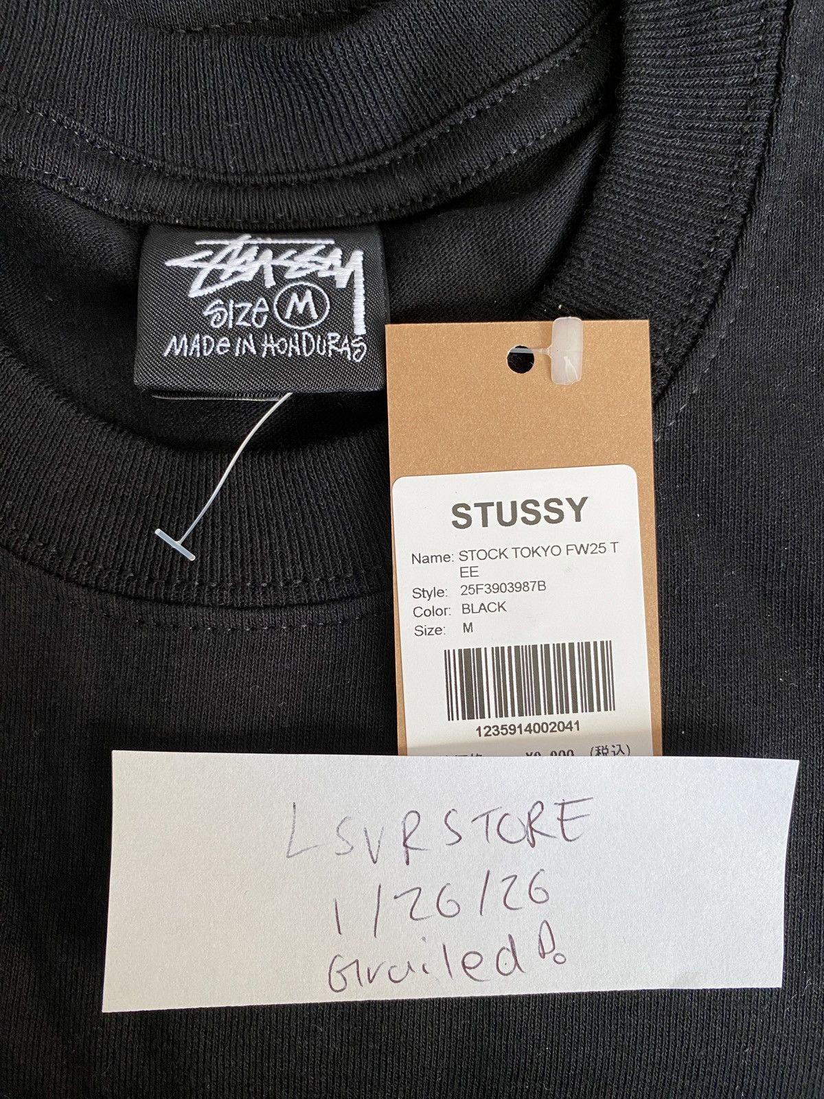 Stussy Stussy TOKYO🗼Japan Exclusive Tee Black Medium Size US M / EU 48-50 / 2 - 2 Thumbnail