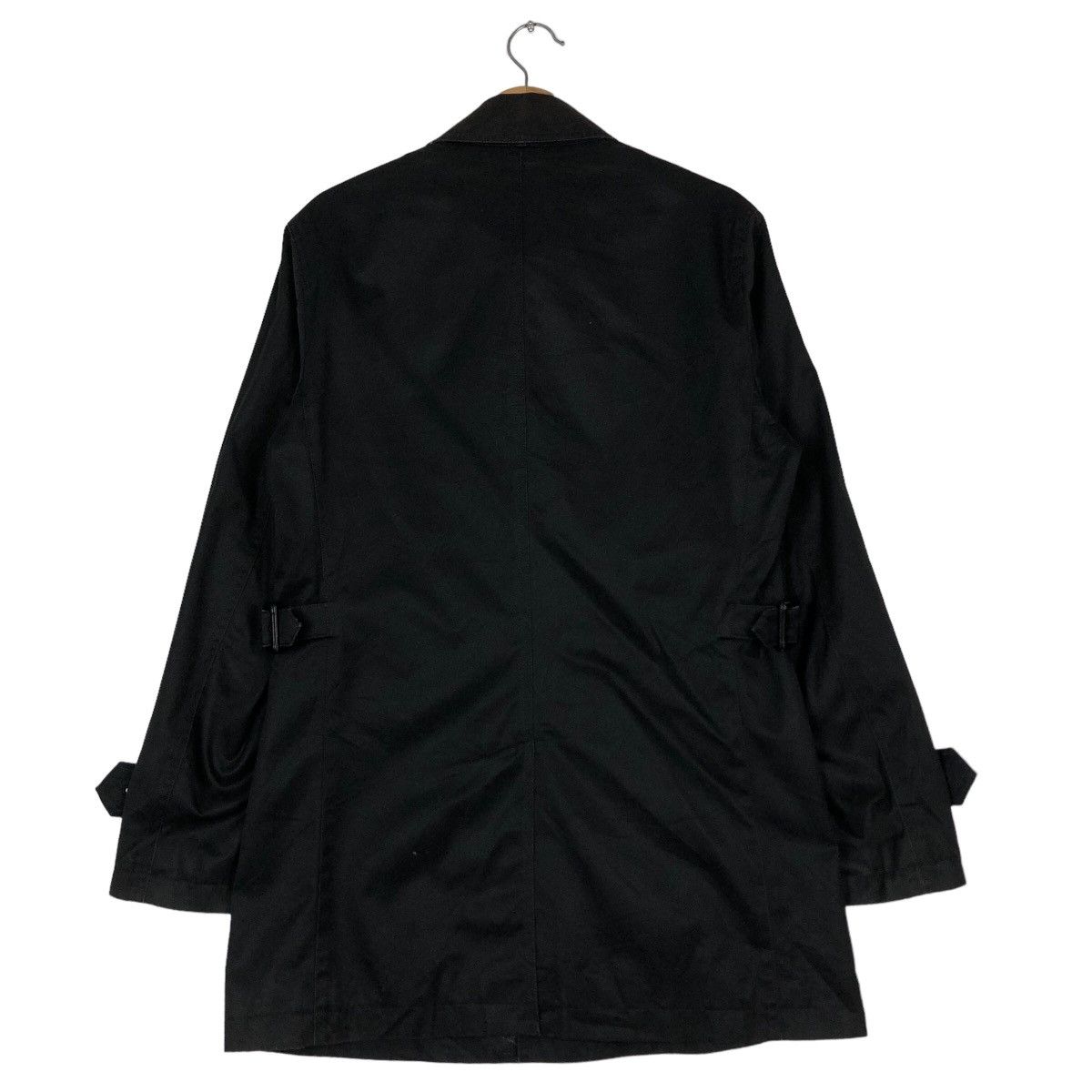 Burberry 🔥Vintage Burberry Black Label Long Jacket Nova Check Lining Size US M / EU 48-50 / 2 - 8 Thumbnail