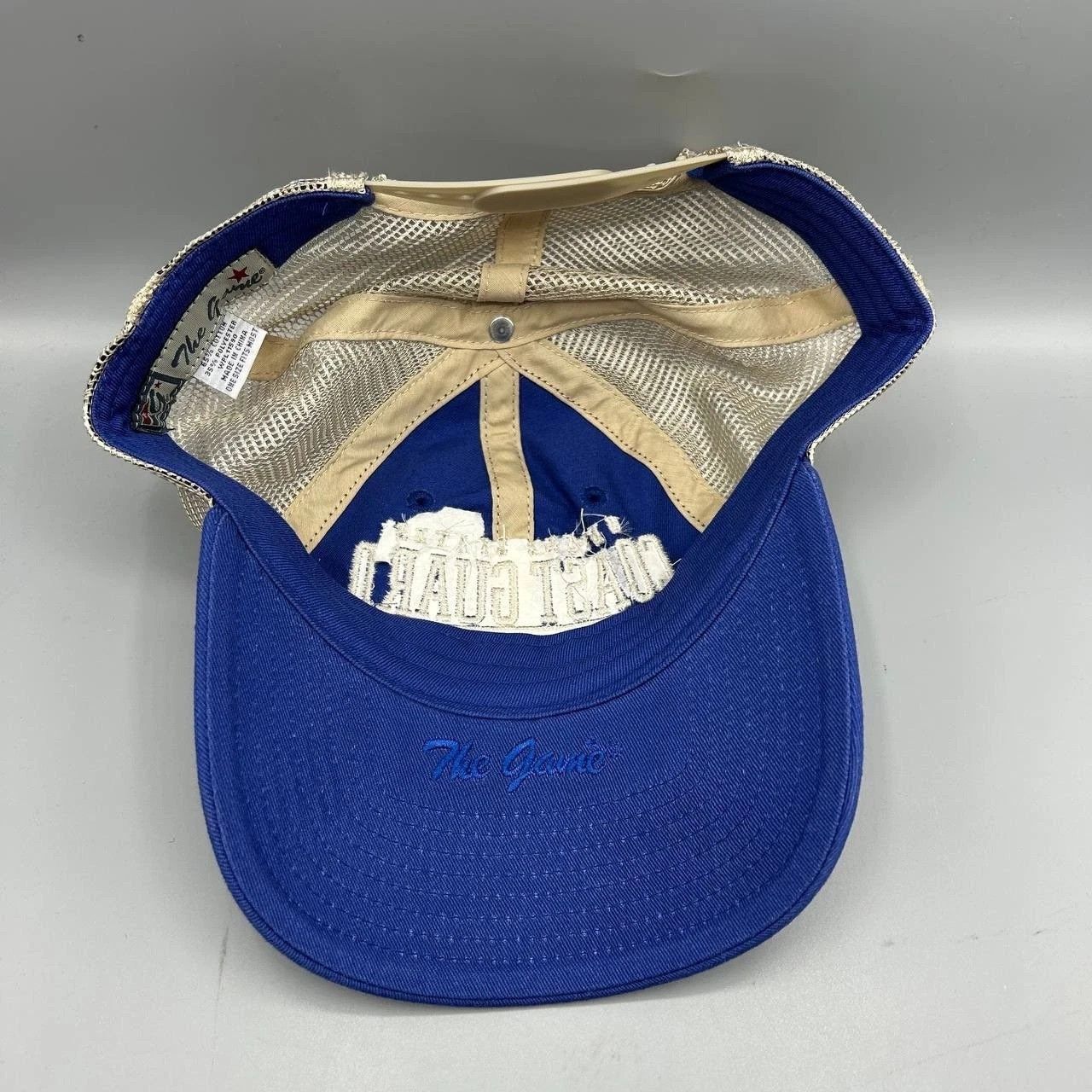 The Game United States Coast Guard Trucker Hat Men Blue Snap Back Size ONE SIZE - 2 Thumbnail