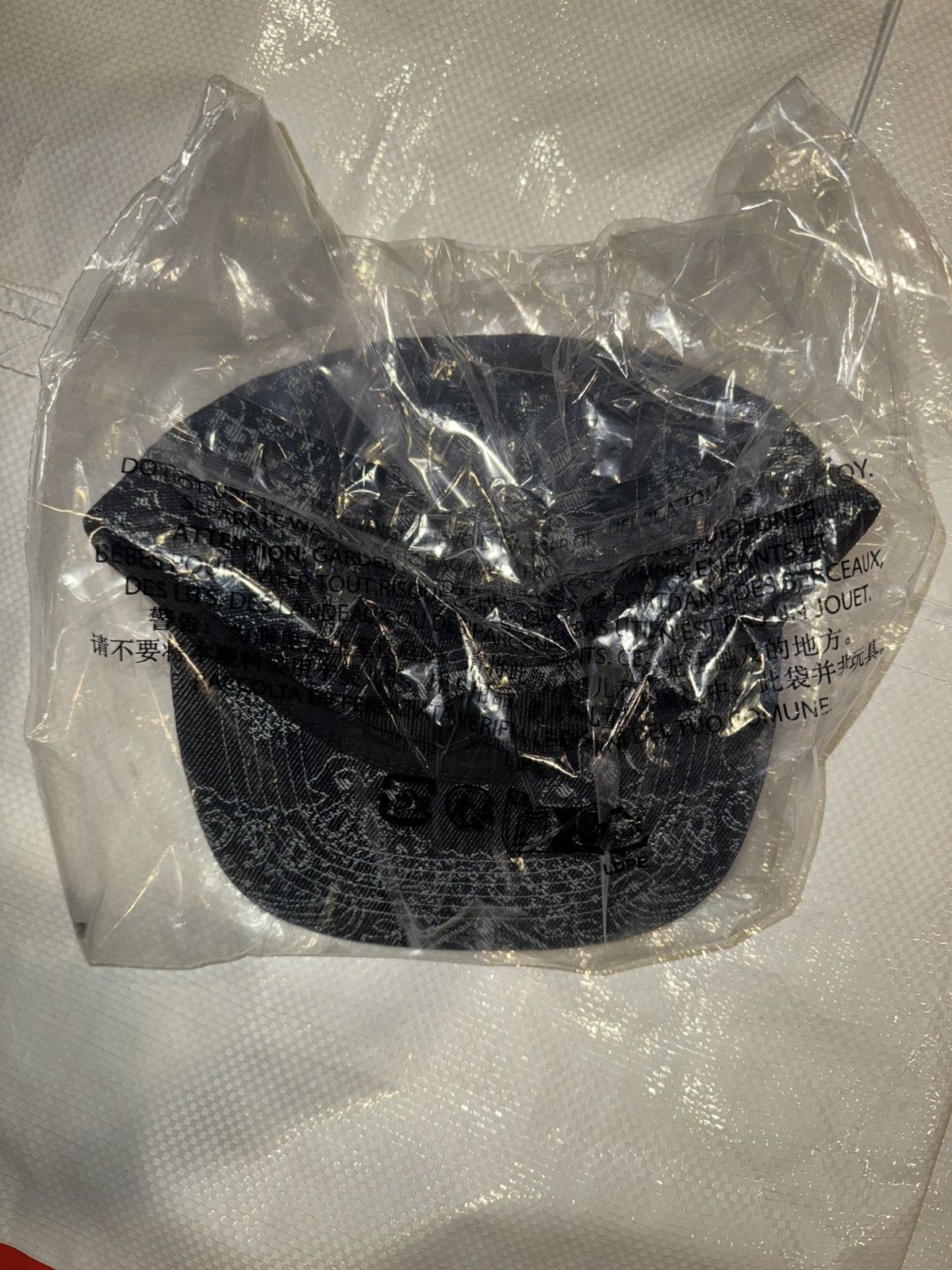 Supreme Supreme Bandana Jacquard Denim Camp Cap Size ONE SIZE - 4 Thumbnail