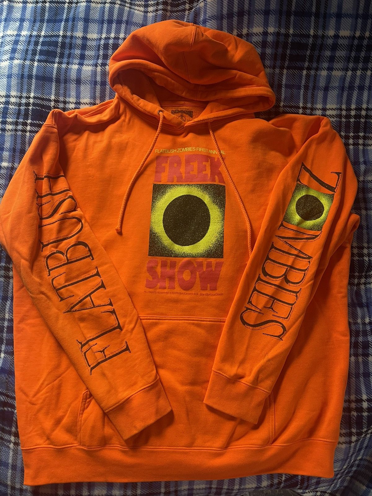 Flatbush Zombies *RARE* Flatbush Zombies 2019 FREEK SHOW Hoodie Size US XL / EU 56 / 4 - 1 Thumbnail