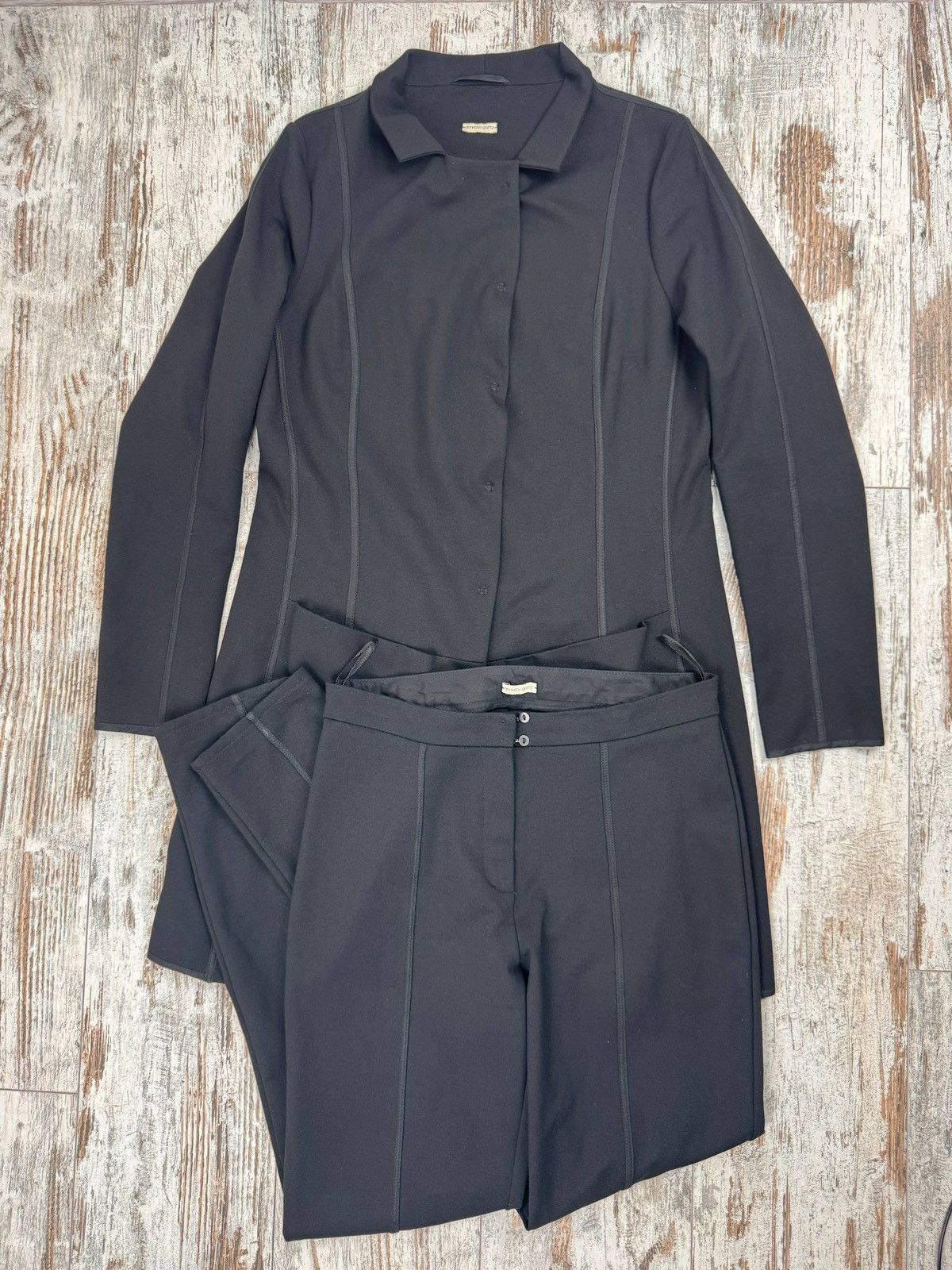 Annette Gortz Annette Gortz Avant-Garde Suit Coat Pants Made In Germany Size M / US 6-8 / IT 42-44 - 1 Thumbnail