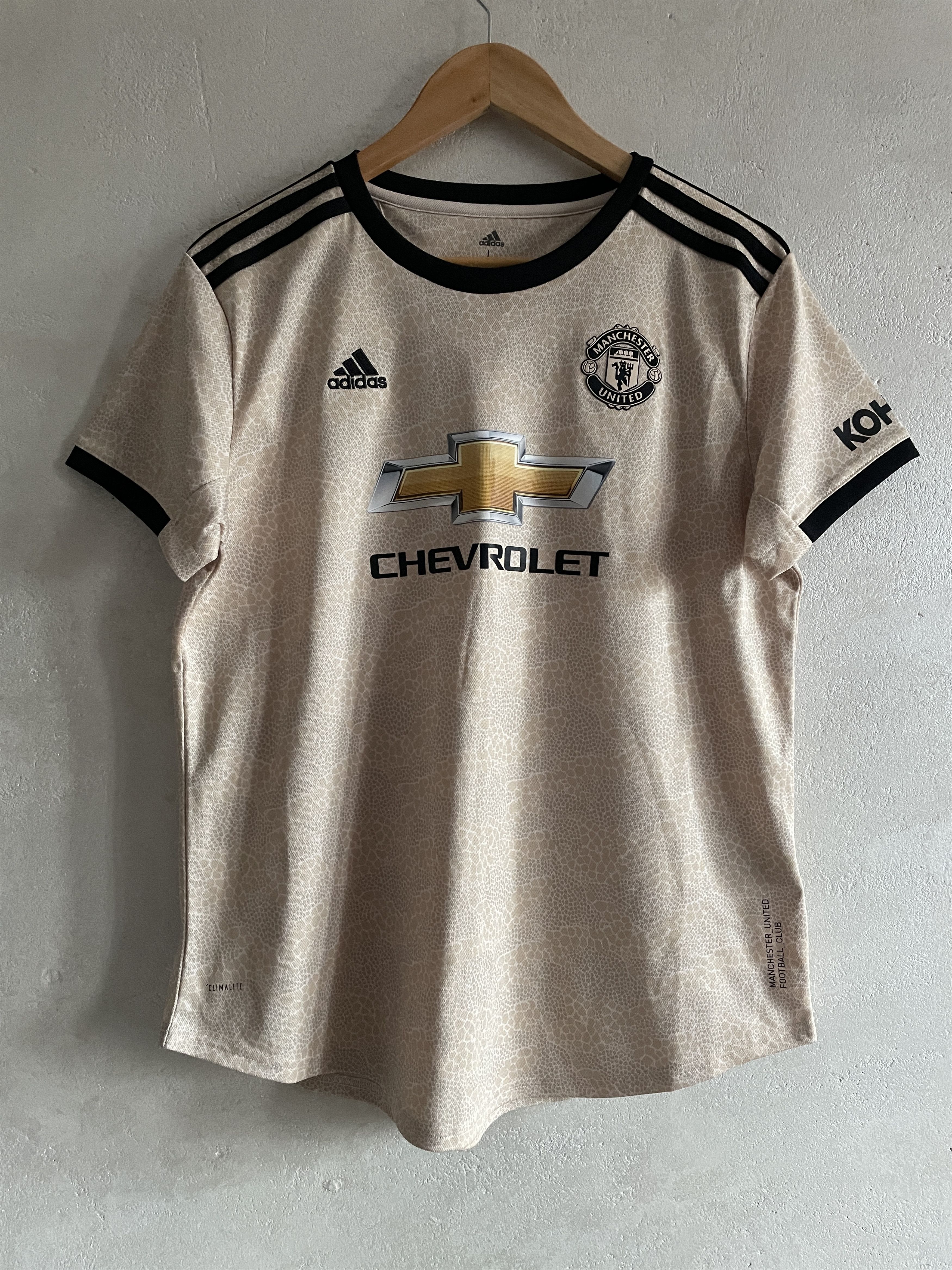 Adidas Manchester United Away Shirt 2019 2020 Soccer Jersey Trikot Size L / US 10 / IT 46 - 1 Thumbnail