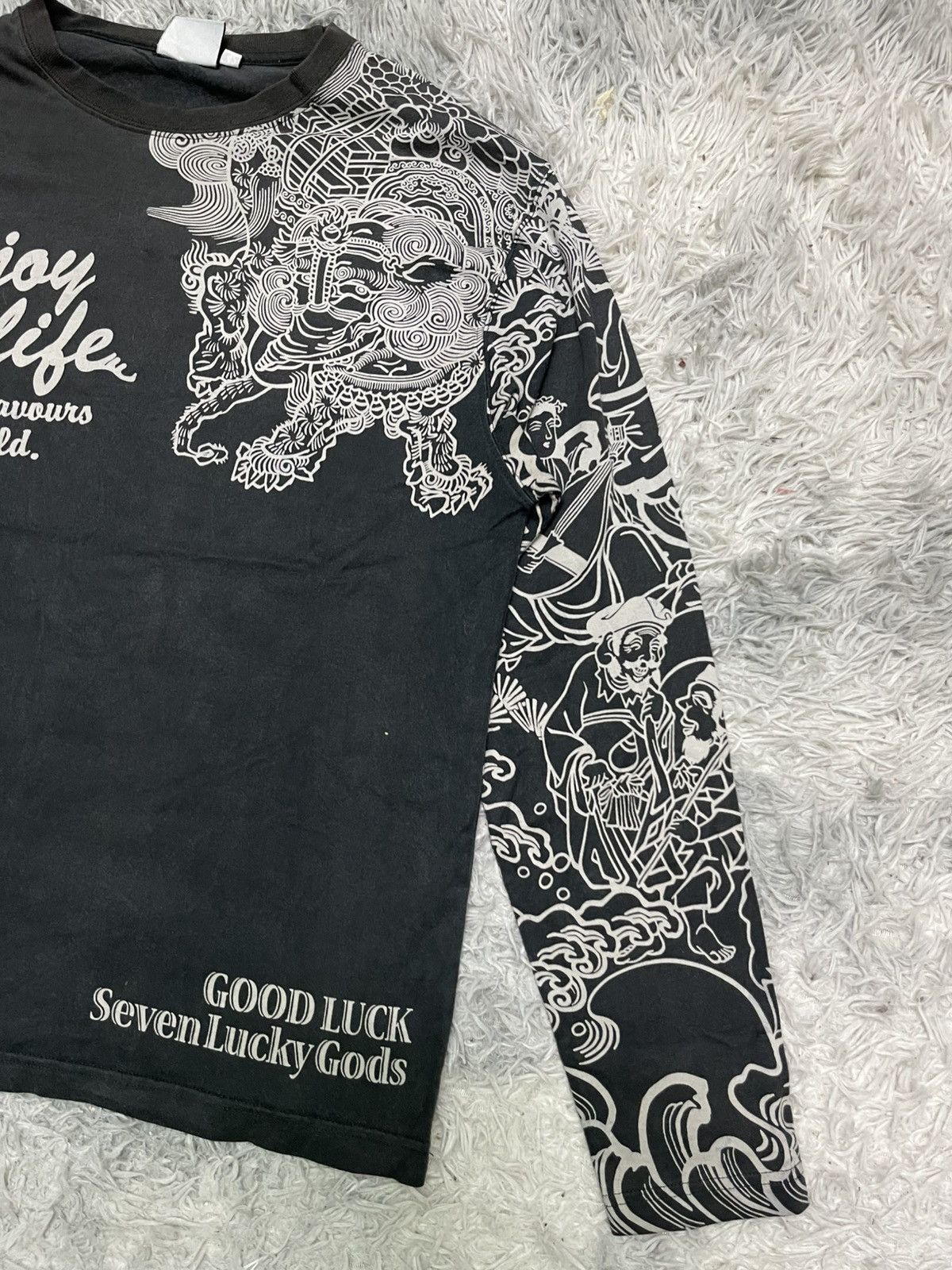 Tedman 2000s TEDMAN SEVEN LUCKY GODS OVP LONG SLEEVE SUN FADED Size US M / EU 48-50 / 2 - 6 Thumbnail