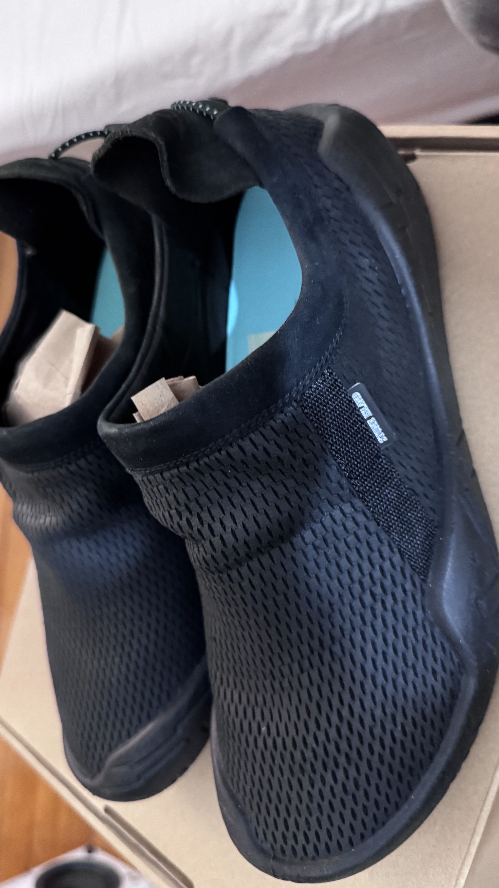 Stone Island Shadow Project Stone Island Shadow Project Black ECCO Mesh Effect Slippers Size US 6.5 / EU 39-40 - 2 Thumbnail