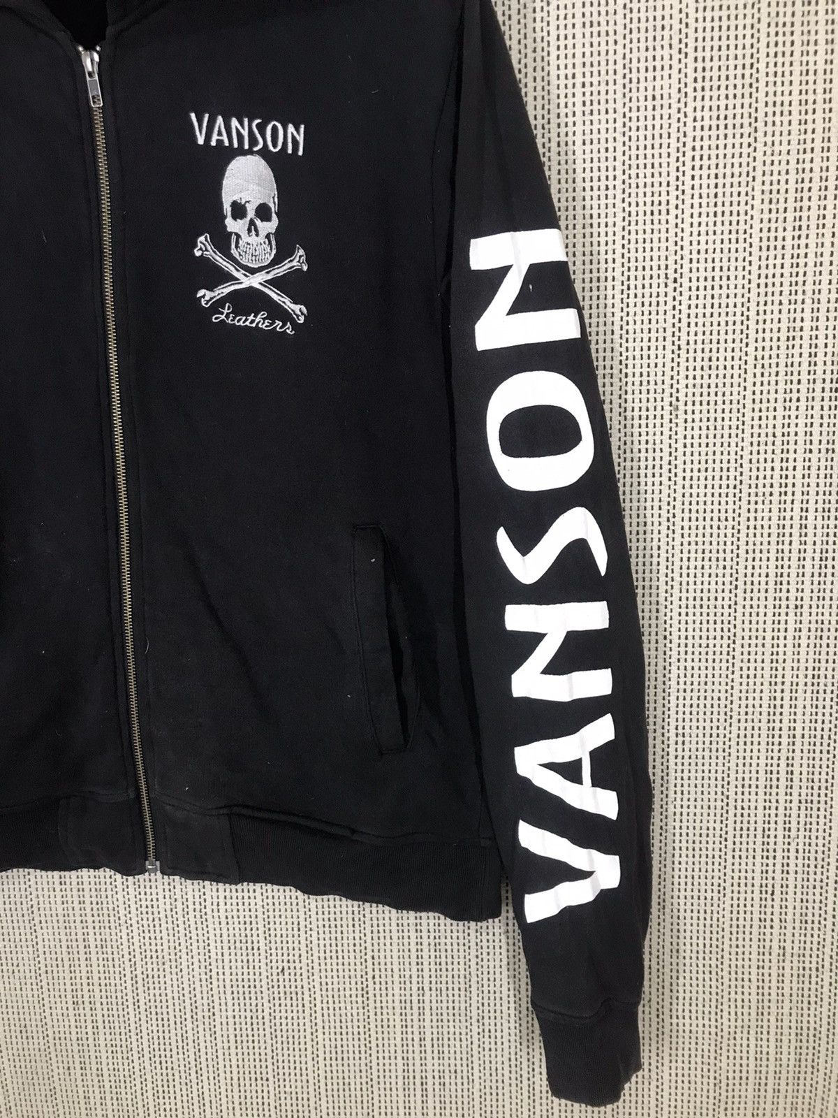 If Six Was Nine LAST DROP 🔥VANSON LEATHERHOODIE SPELLOUT BIG LOGO VERY RATS‼️ Size US L / EU 52-54 / 3 - 5 Thumbnail