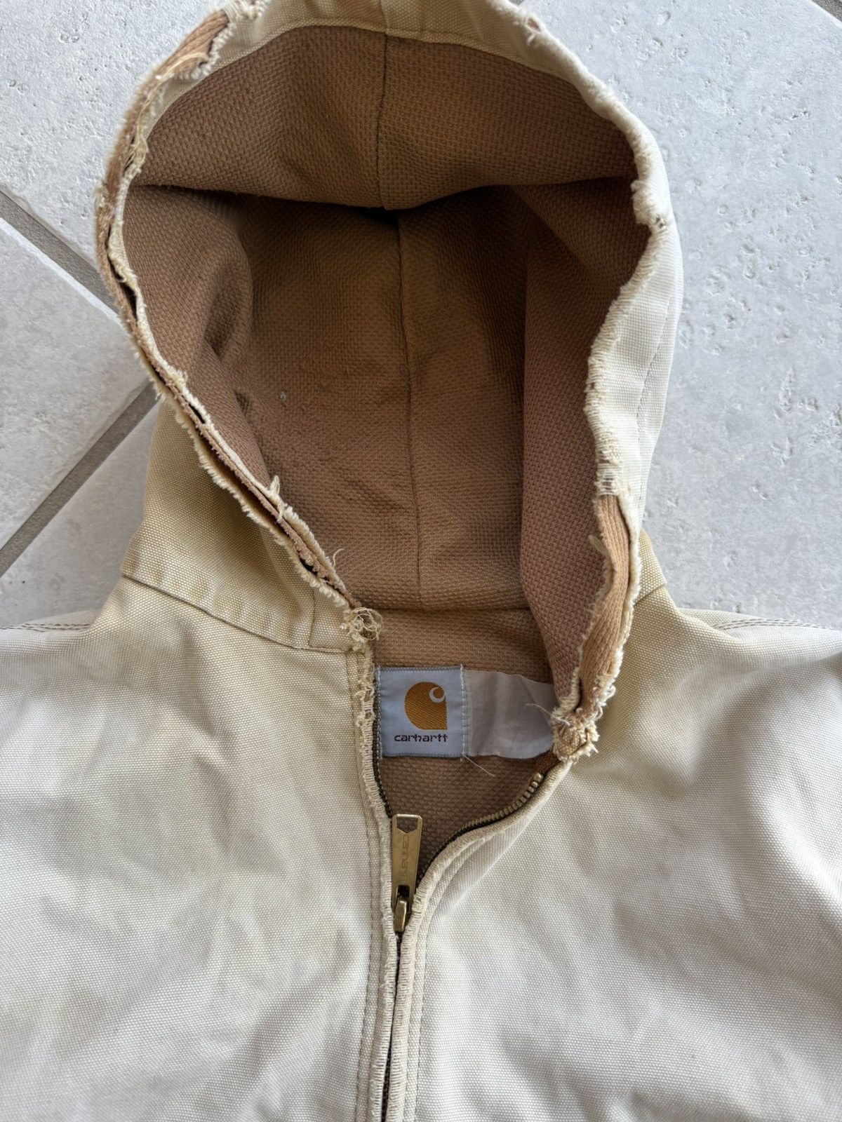 Carhartt Vintage Beige Carhartt Jacket - Perfect Fade & Fit Size US M / EU 48-50 / 2 - 5 Thumbnail