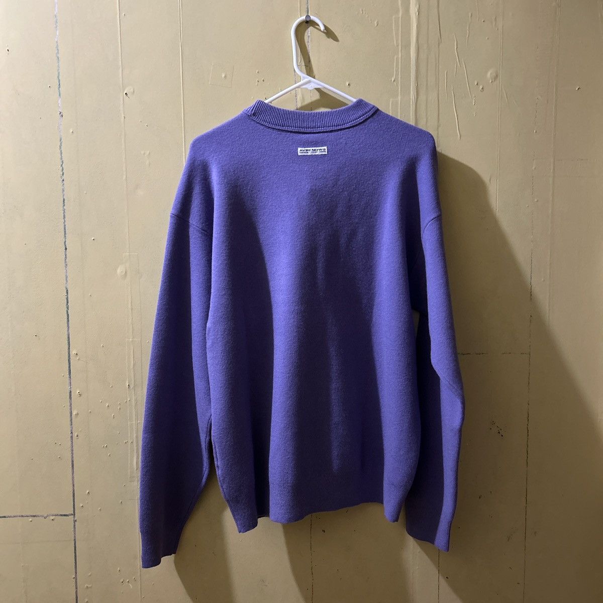 Aape AAPE By A Bathing Ape Logo Crewneck Sweater in Purple Size US M / EU 48-50 / 2 - 2 Thumbnail