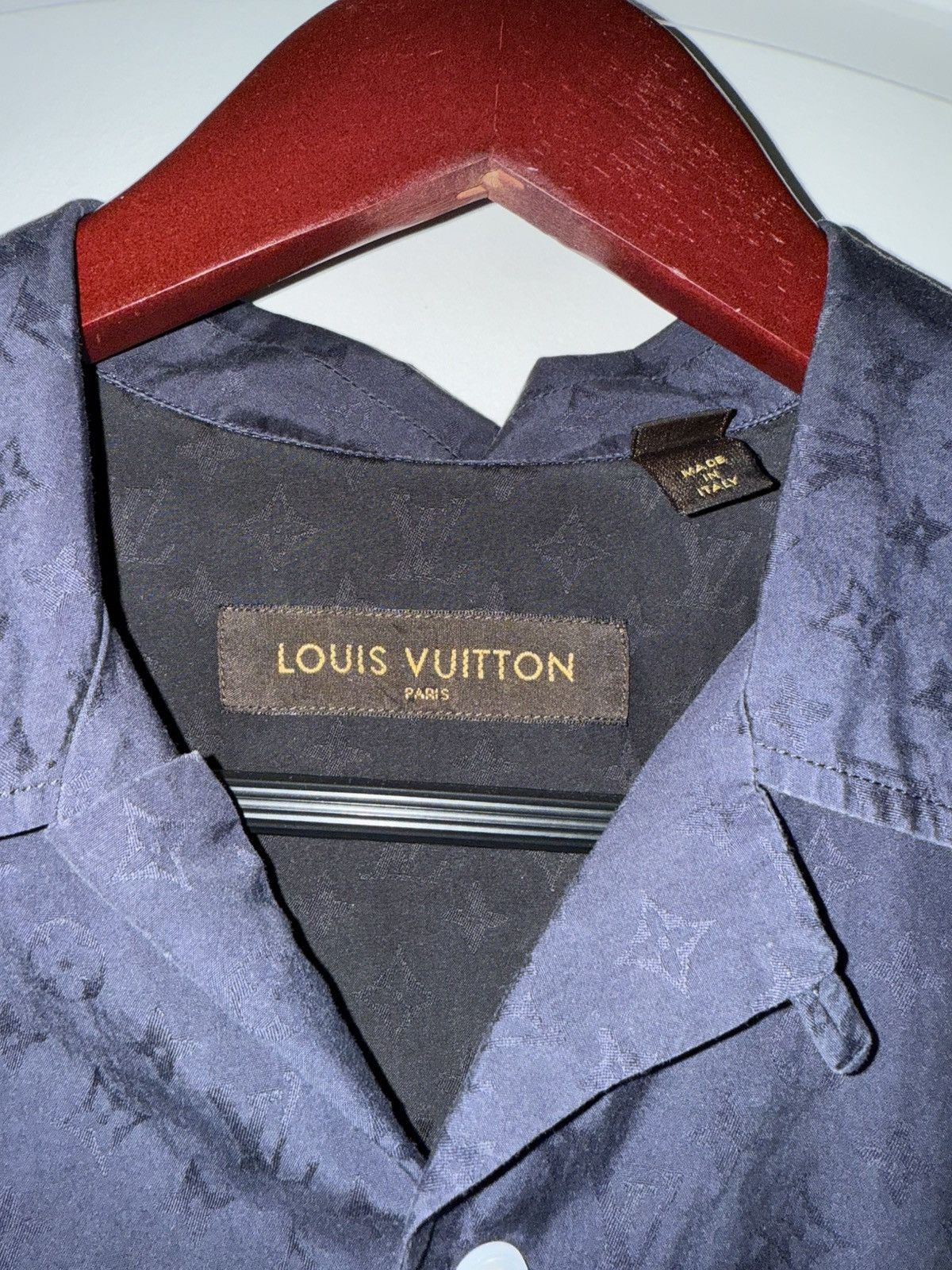Louis Vuitton Louis Vuitton Americas Cup button up Size US M / EU 48-50 / 2 - 2 Thumbnail