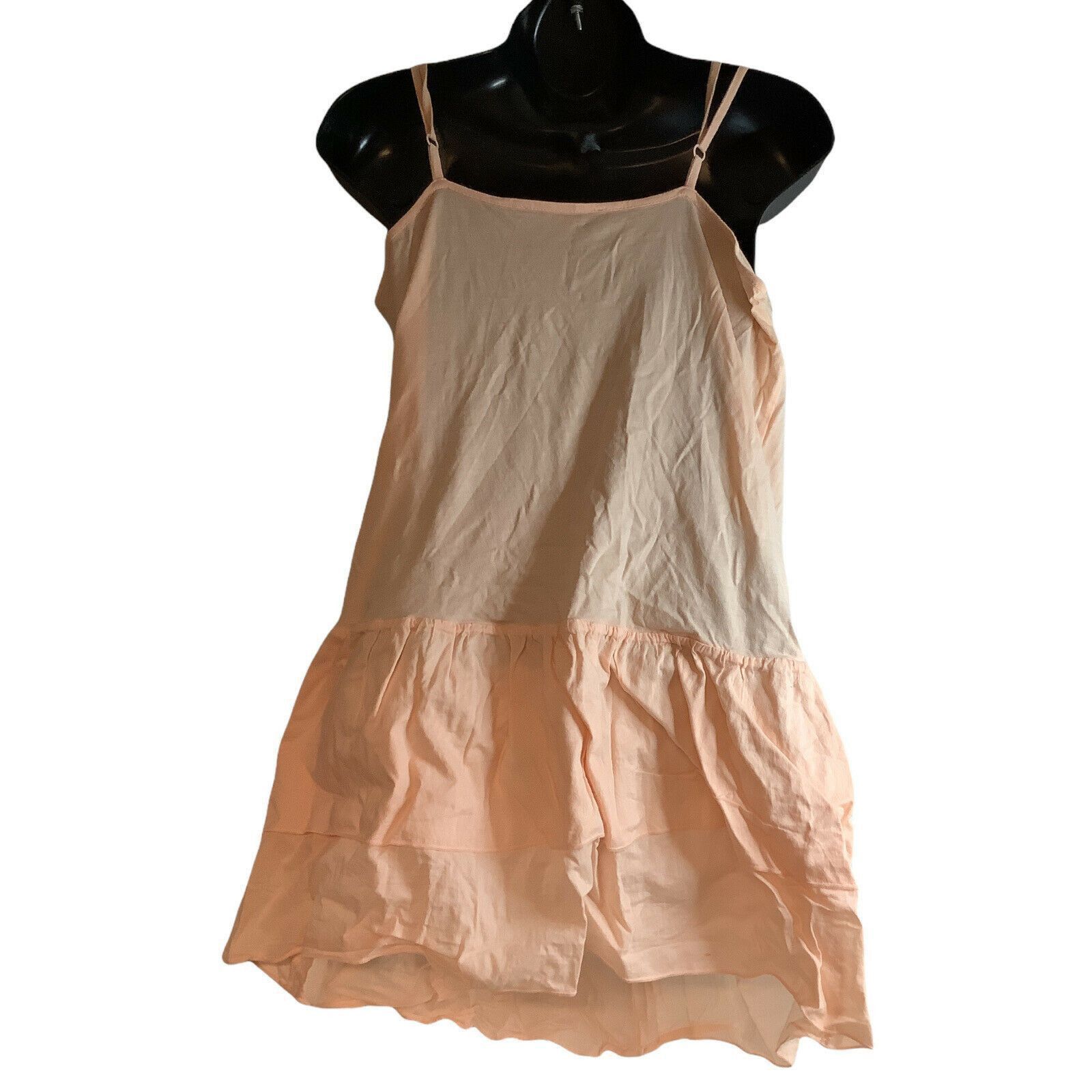 Other Feather Bone Womens Peach Sleeveless Scoop Neck Mini Dress S Size S / US 4 / IT 40 - 4 Thumbnail