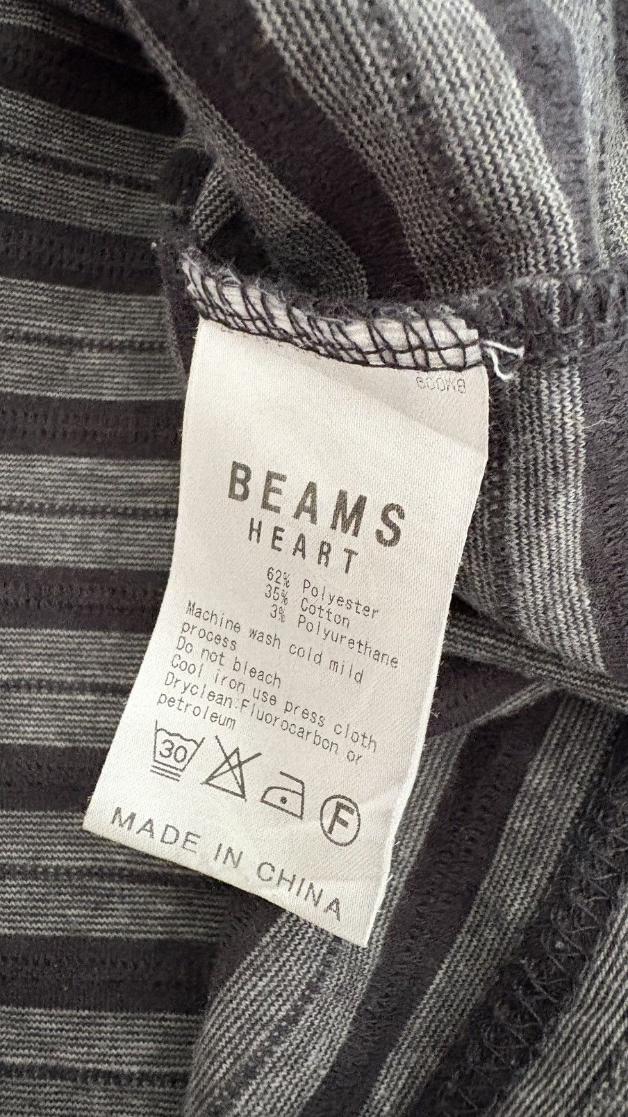 Beams Plus Beams heart shirt japan striped Size US M / EU 48-50 / 2 - 5 Thumbnail