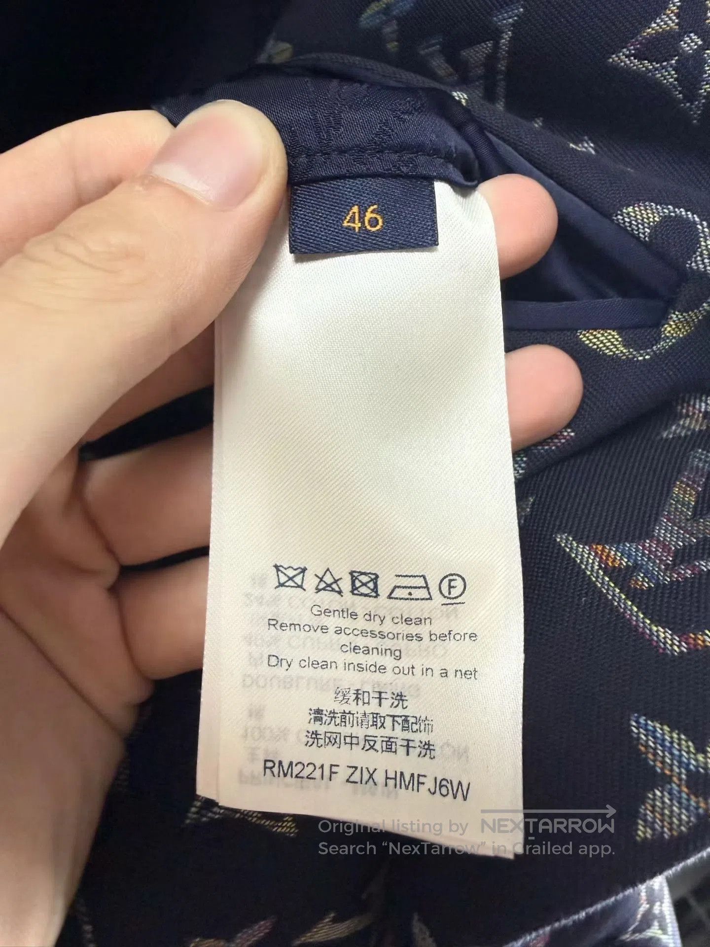 Louis Vuitton Louis Vuitton Colorful All-Over Print Single-Breasted Suit Size 46L - 4 Thumbnail