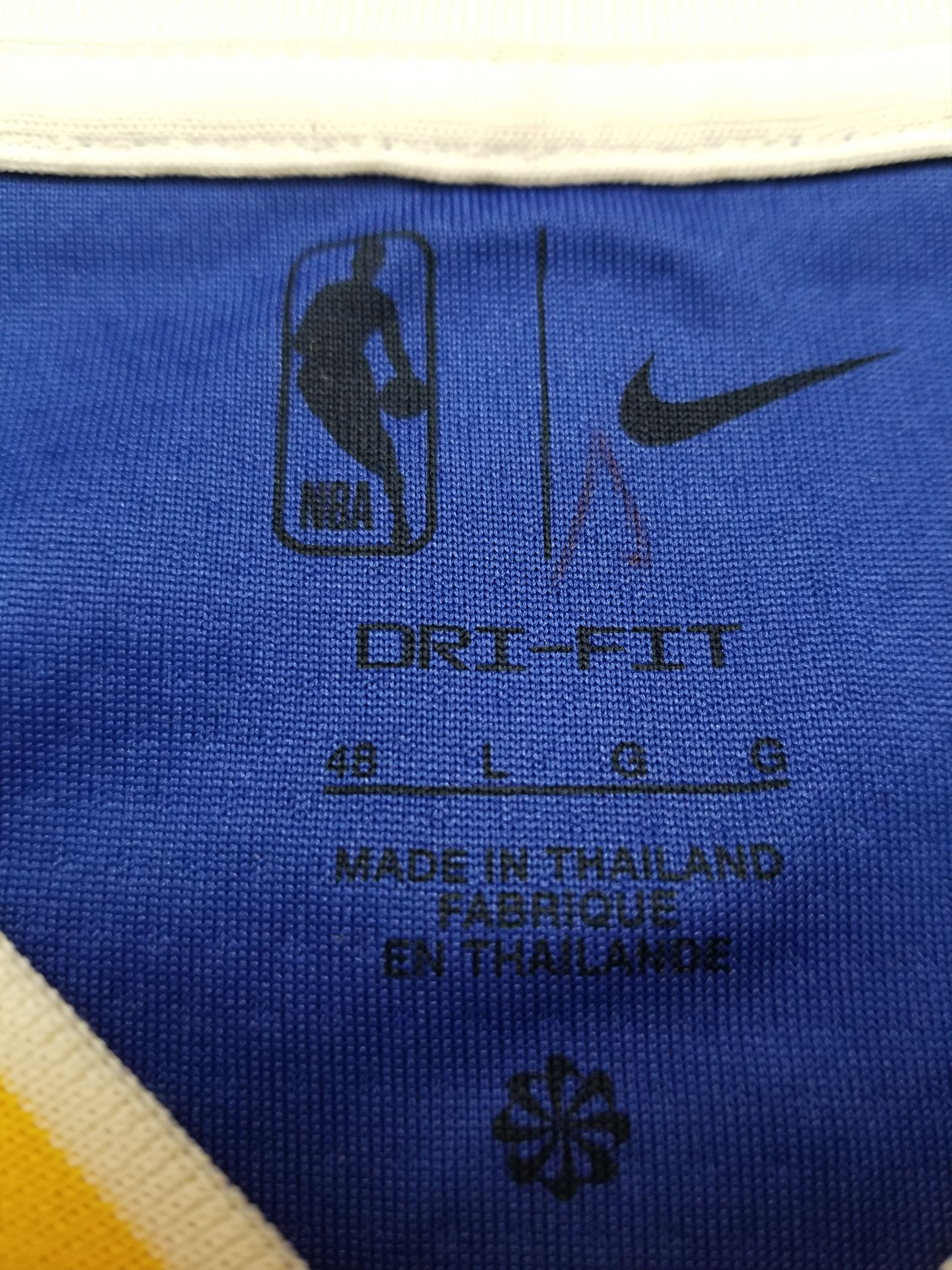 Nike Stephen Curry #30 Nike Golden State Warriors Swingman Jersey Size US L / EU 52-54 / 3 - 13 Thumbnail