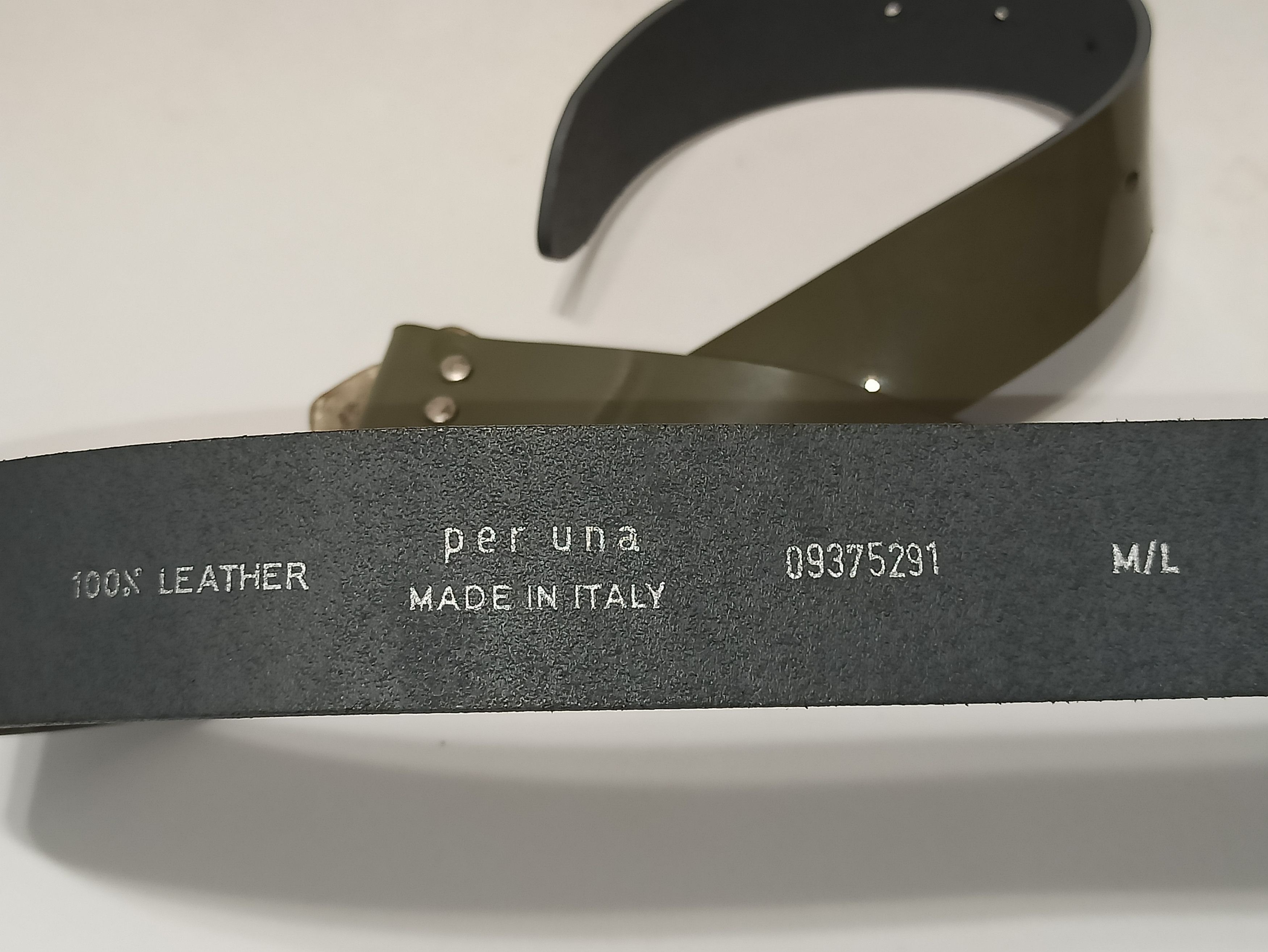 Other PER UNA Women Leather Belt Size ONE SIZE - 7 Thumbnail