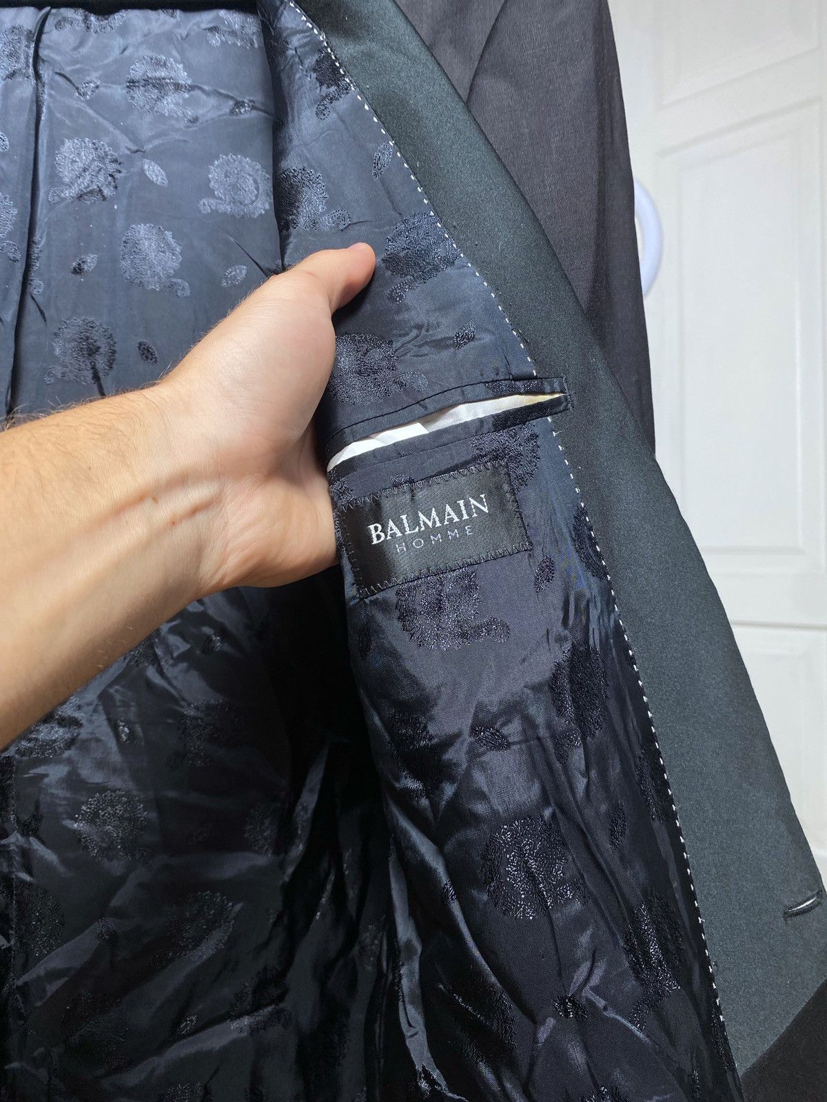 Balmain Balmain Classic 1 Button Jacket Size 42L - 7 Thumbnail