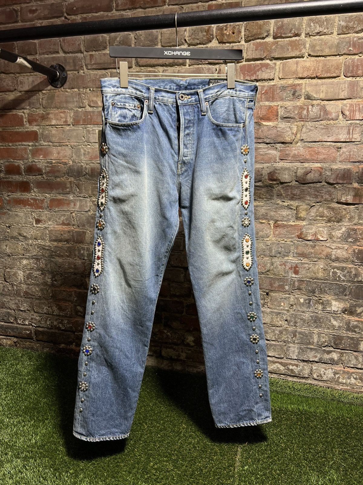 Kapital Kapital Jewel Studded Jeans Size US 34 / EU 50 - 1 Thumbnail