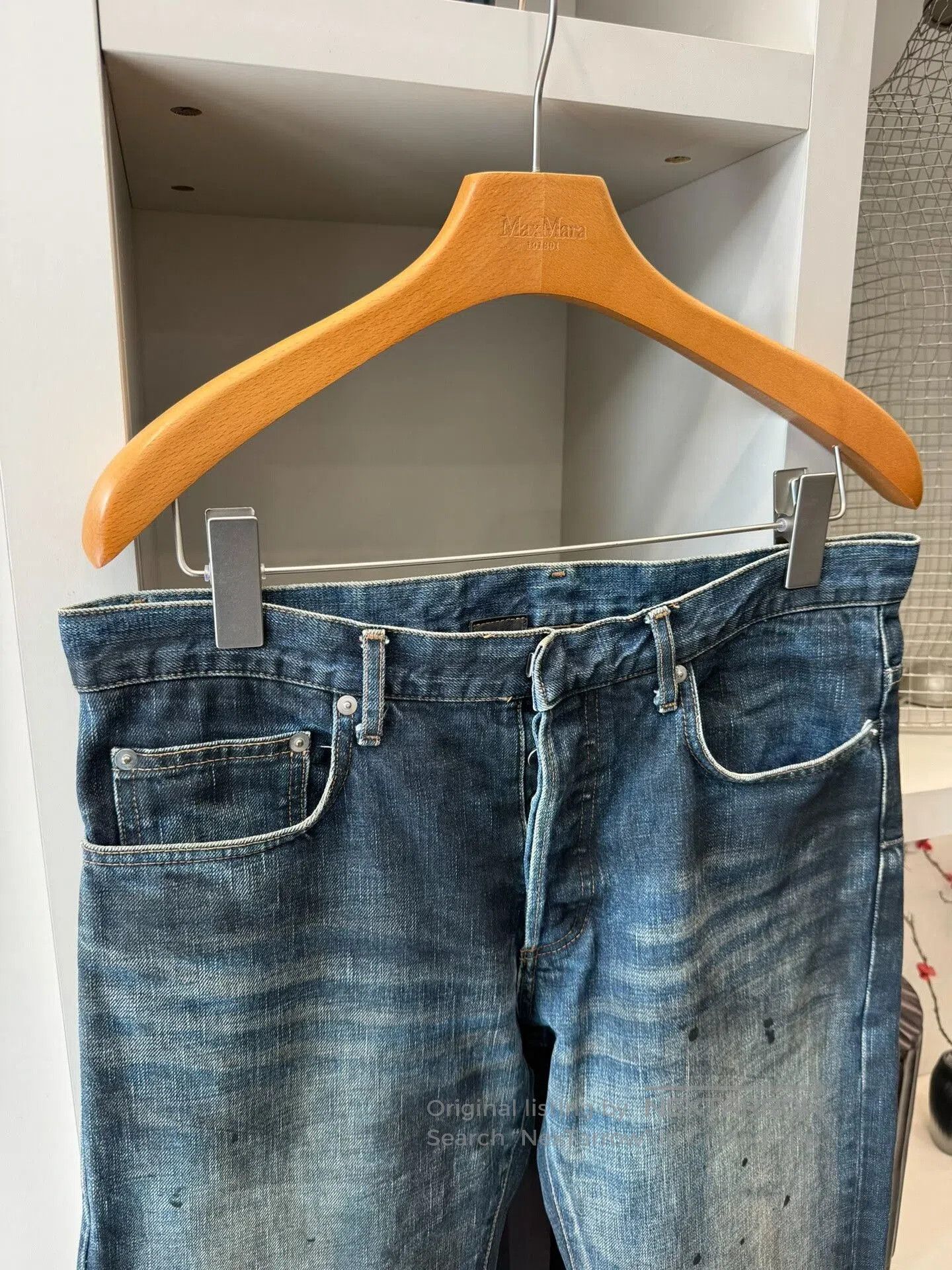 Dior Dior Splatter Washed Jeans. Size US 32 / EU 48 - 4 Thumbnail