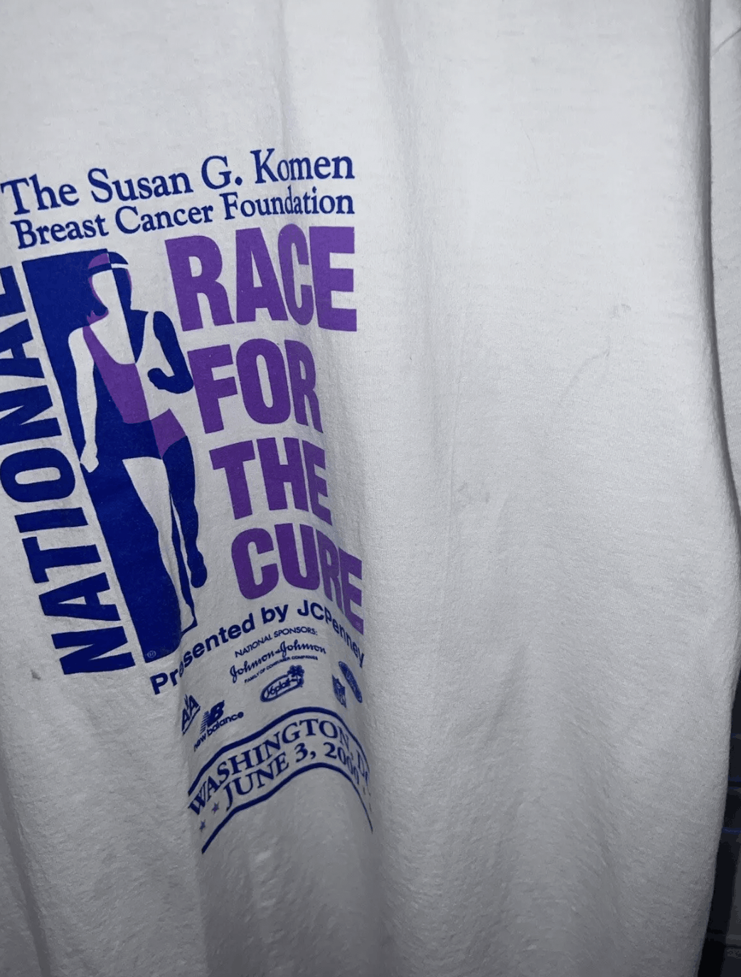 Vintage Breast Cancer Race For The Cure Shirt XL 2000 Size US XL / EU 56 / 4 - 2 Thumbnail