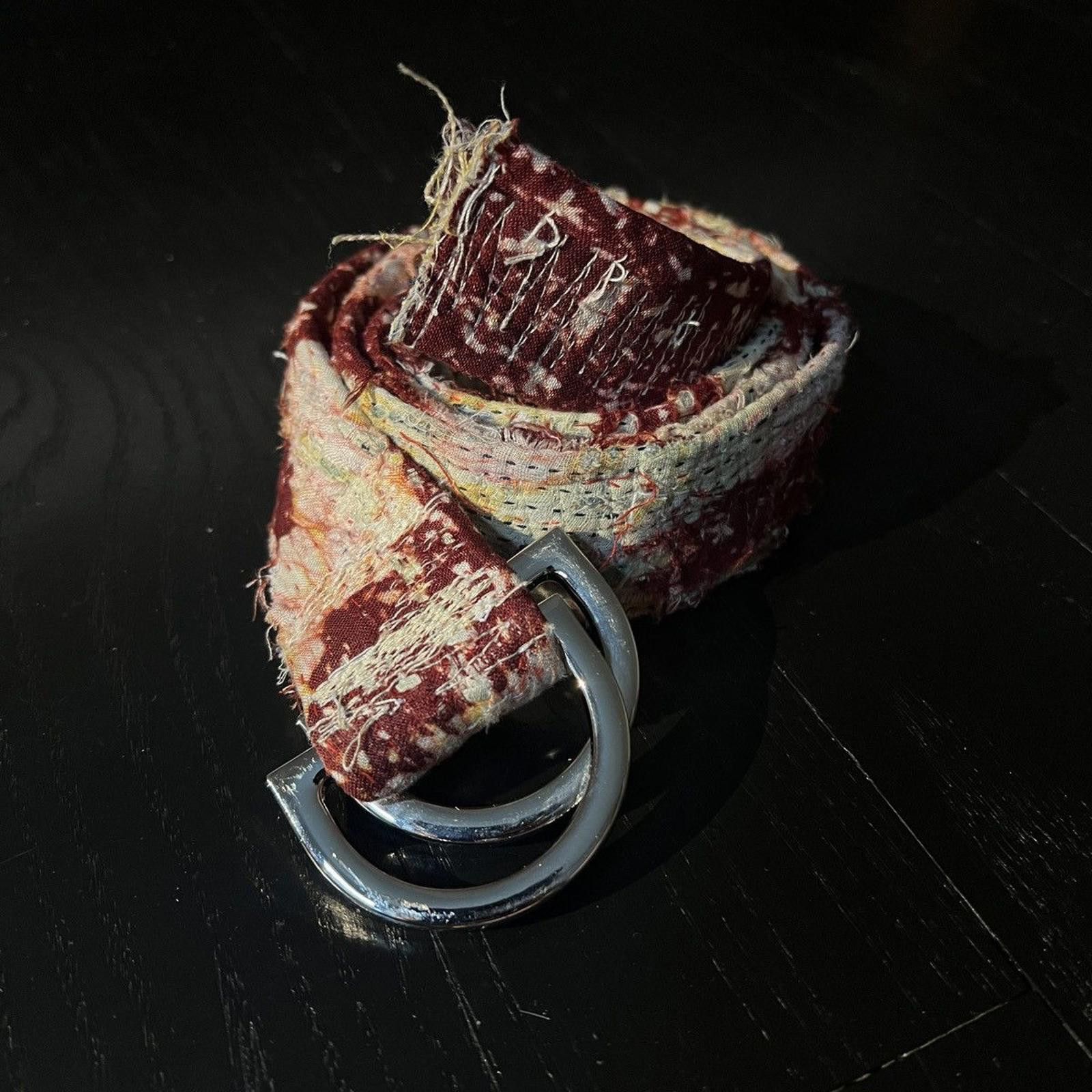 Ends Repair Ends Repair Red Boro D-Ring Belt Size ONE SIZE - 1 Thumbnail
