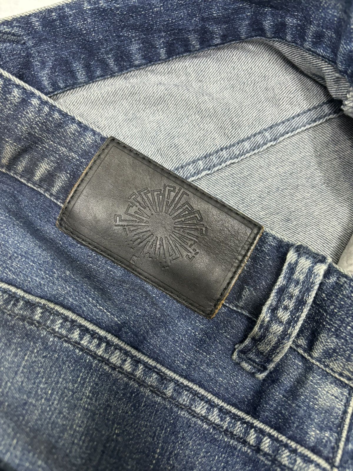 If Six Was Nine × Japanese Brand × Tornado Mart 🔥Skinny Tornado Mart Distressed Denim Size US 32 / EU 48 - 10 Thumbnail
