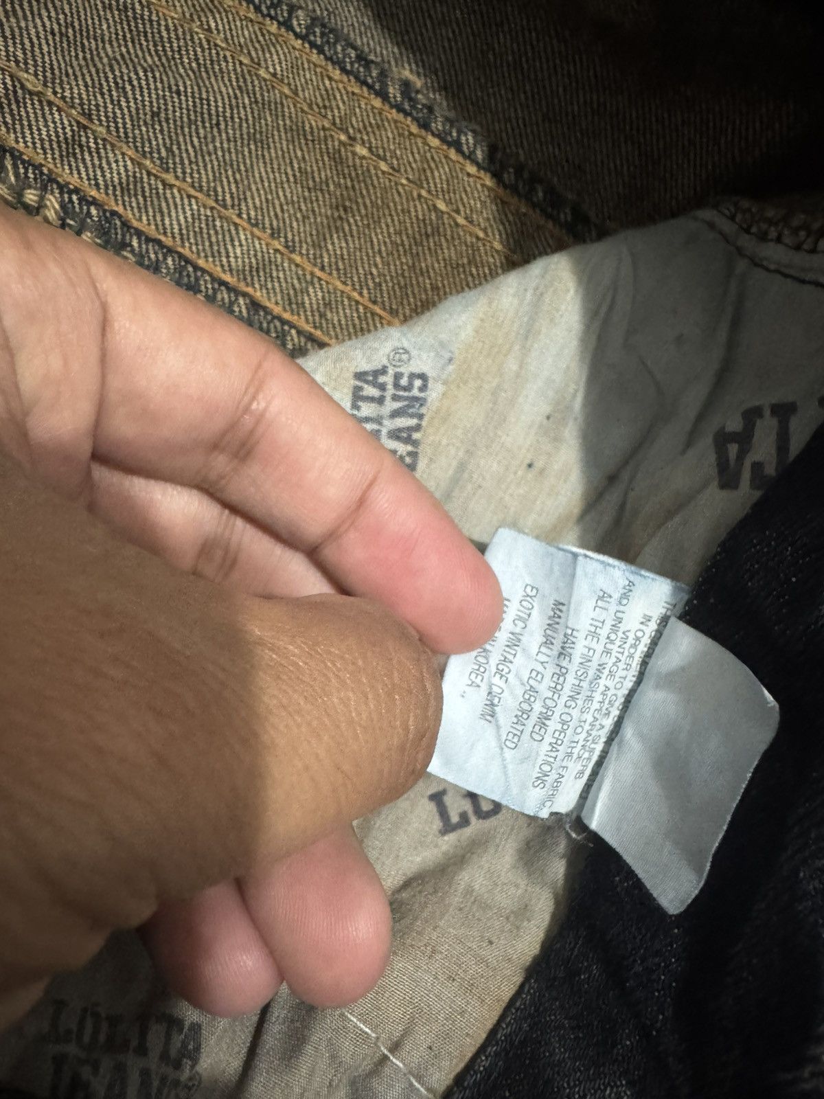 Japanese Brand Lolita Jeans Denim Yoshitomo Nara Collaboration Size XL Size US 36 / EU 52 - 4 Thumbnail