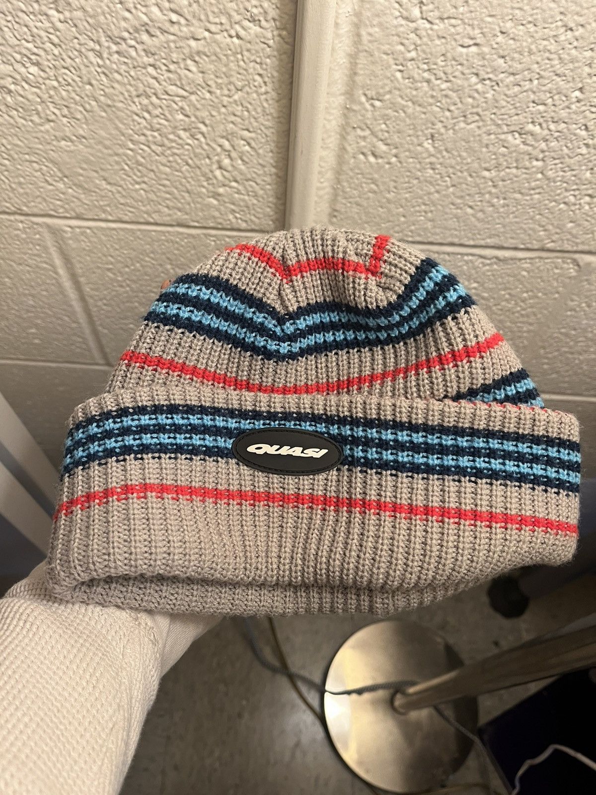 Quasi Skateboards Quasi Stripe Beanie Size ONE SIZE - 1 Thumbnail