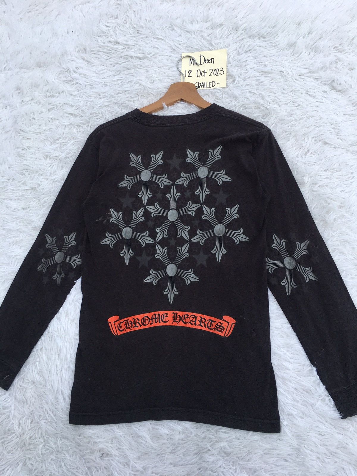 Chrome Hearts Rarest CHROME HEARTS Big Logo Longsleeve Shirt Size US XS / EU 42 / 0 - 3 Thumbnail