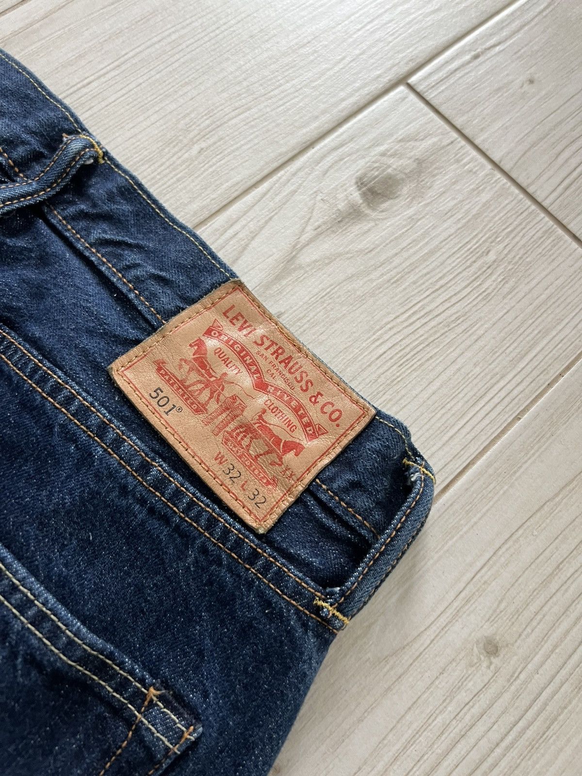 Levi's Vintage Levi's 501 Distressed Jeans 32x32 Size US 32 / EU 48 - 14 Thumbnail