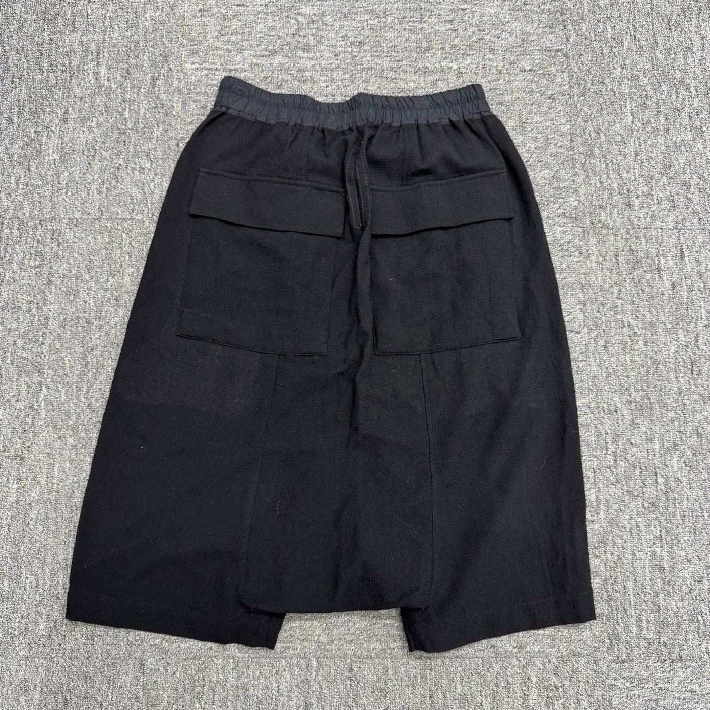 Rick Owens rick owens吊裆短裤 in black color Size US 30 / EU 46 - 5 Thumbnail