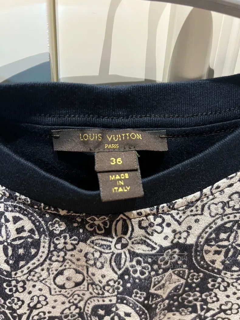 Louis Vuitton Louis Vuitton Short Sleeve Dress Size XS / US 0-2 / IT 36-38 - 3 Thumbnail