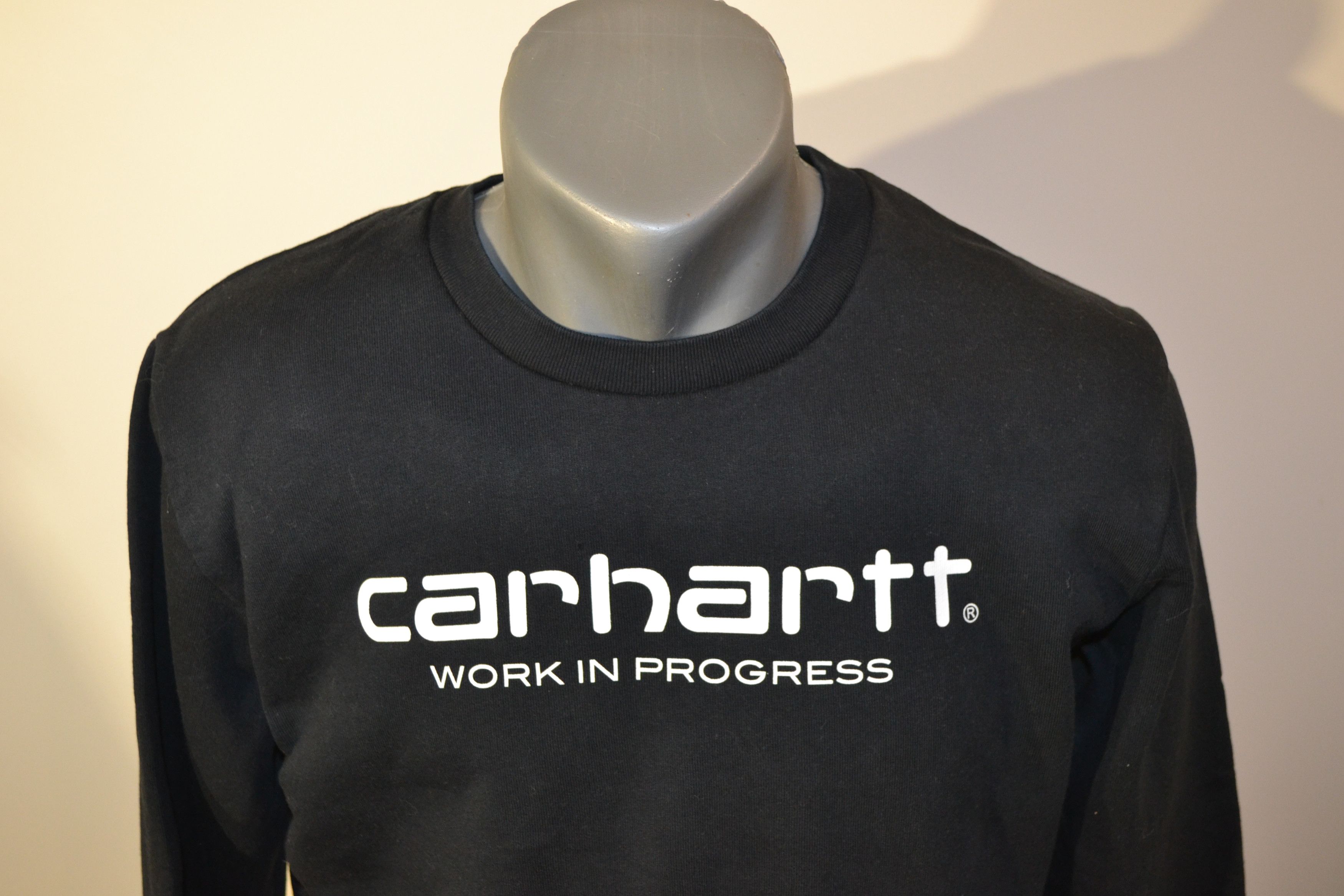 Carhartt Carhartt WIP Black Logo Sweatshirt | Men's Jumper Size S Size US S / EU 44-46 / 1 - 3 Thumbnail