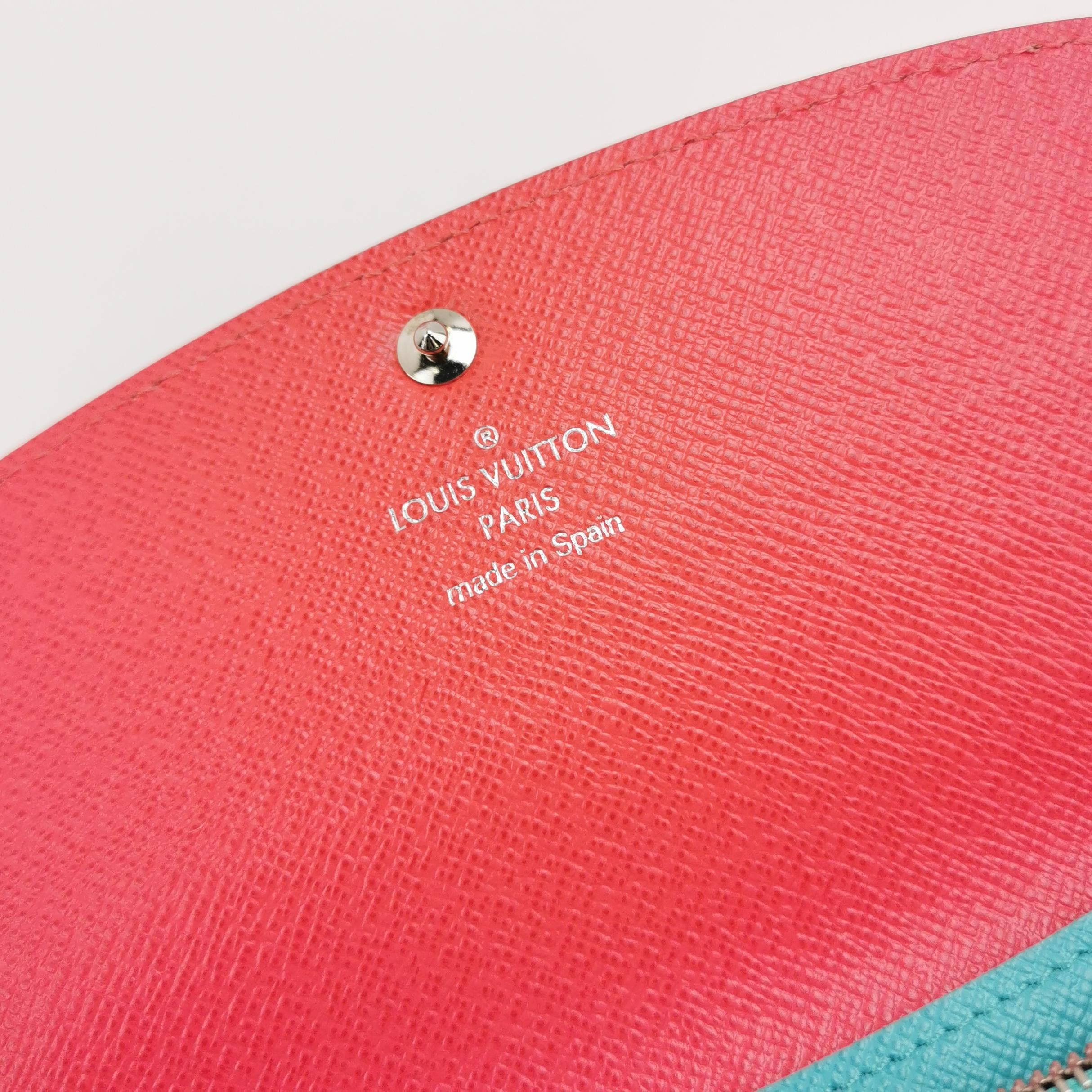 Louis Vuitton Louis Vuitton (LV) Emilie leather ripple color matching sna Size ONE SIZE - 4 Thumbnail