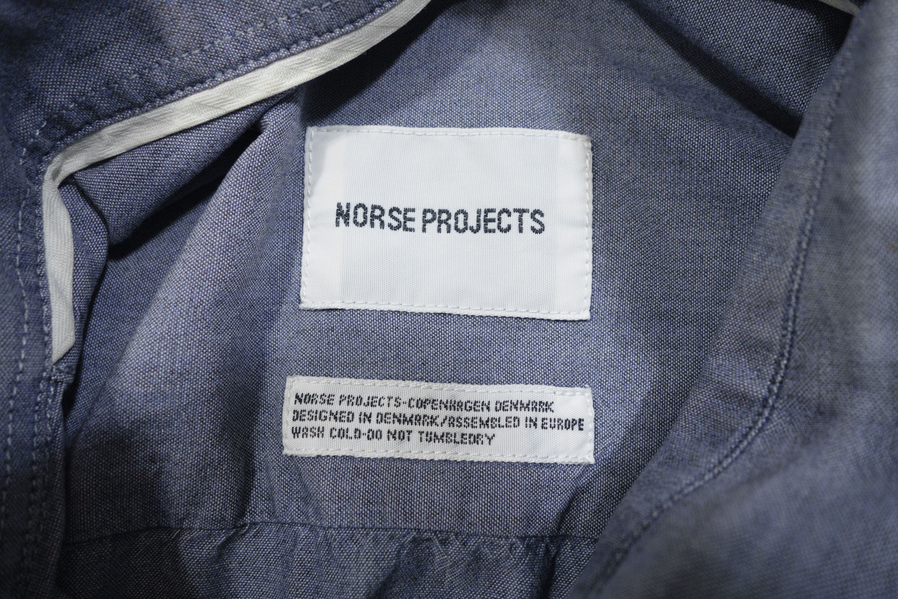 Norse Projects Anton Selvedge Pocket S11 Shirt Size US M / EU 48-50 / 2 - 10 Thumbnail