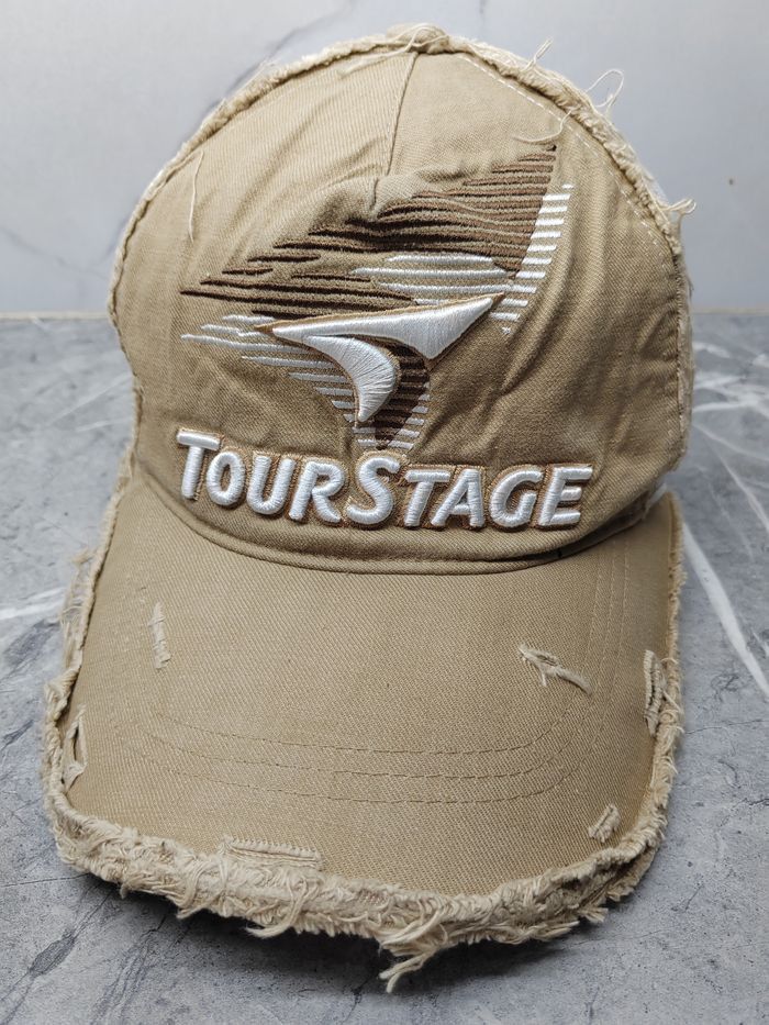 Vintage Vintage TourStage Golf Distressed Cap Hat Size ONE SIZE - 1 Thumbnail