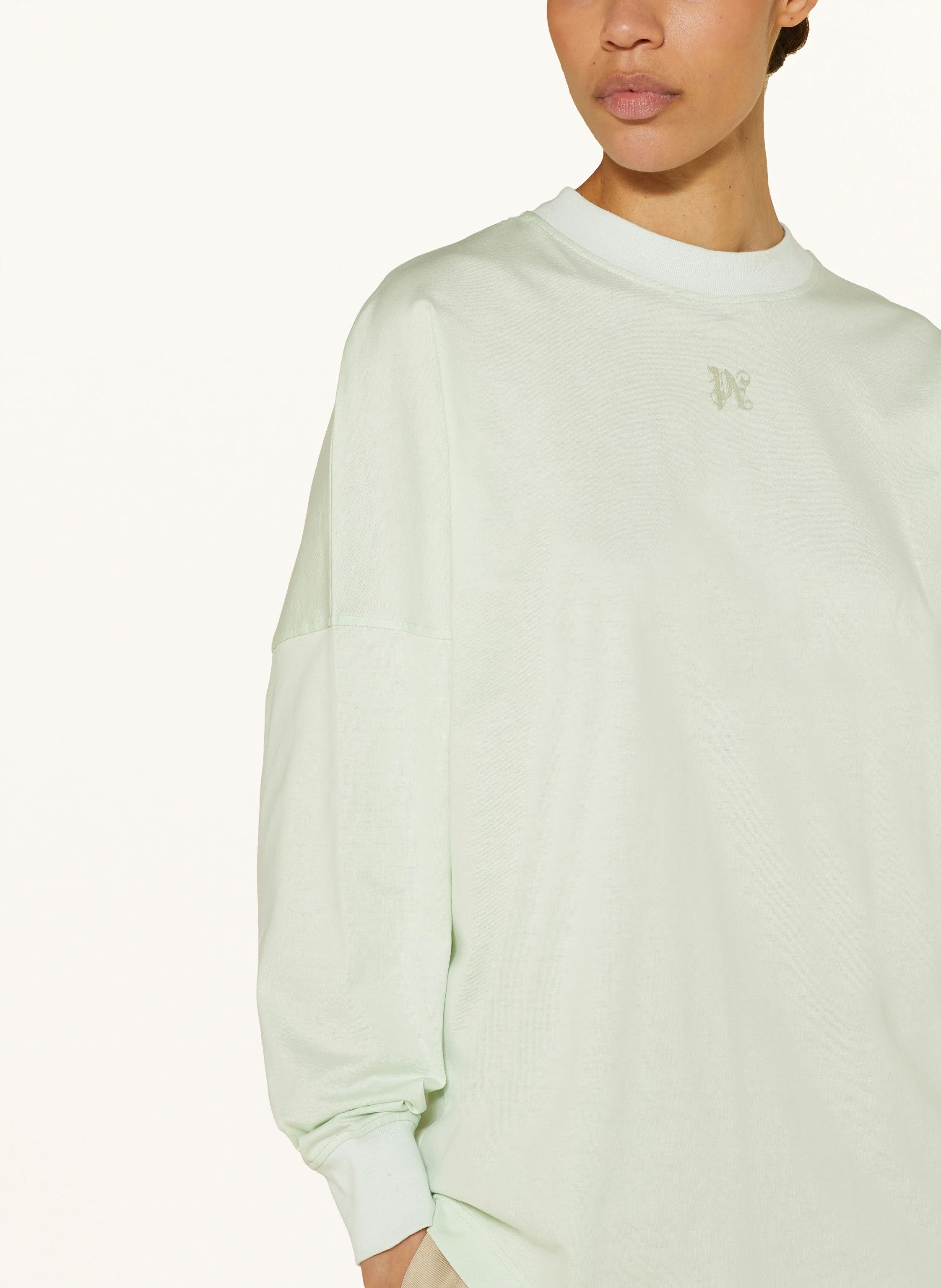 Palm Angels o1y1225 T-Shirt in Light Green Size S / US 4 / IT 40 - 2 Thumbnail