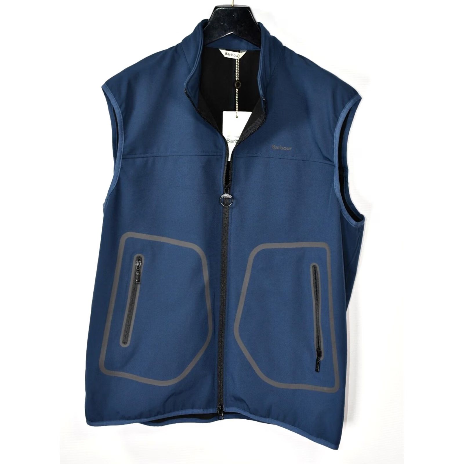 Barbour Barbour Livingstone Fleece Gilet Vest Jacket XL Men Blue Barbour Livingstone Fleece Gilet Vest XL Men Blue Size US XL / EU 56 / 4 - 3 Thumbnail