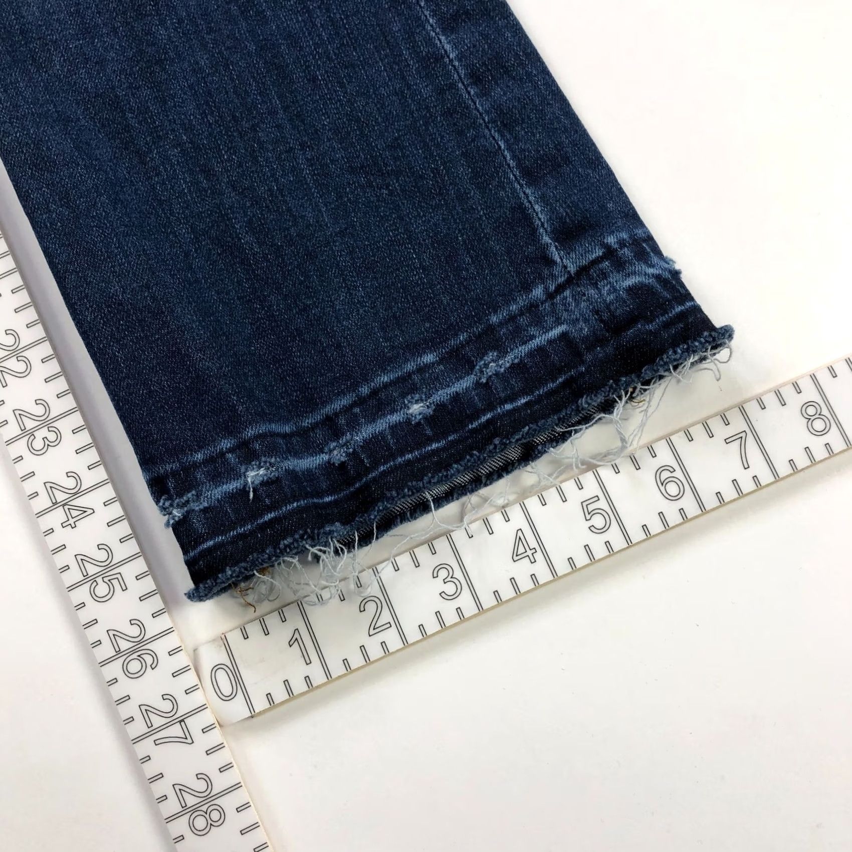 Frame FRAME Jeans Le Crop Mini Boot Cut Off Mid Rise Festival 27 Fits 29W 26L HRJ Size 27" / US 4 / IT 40 - 4 Thumbnail