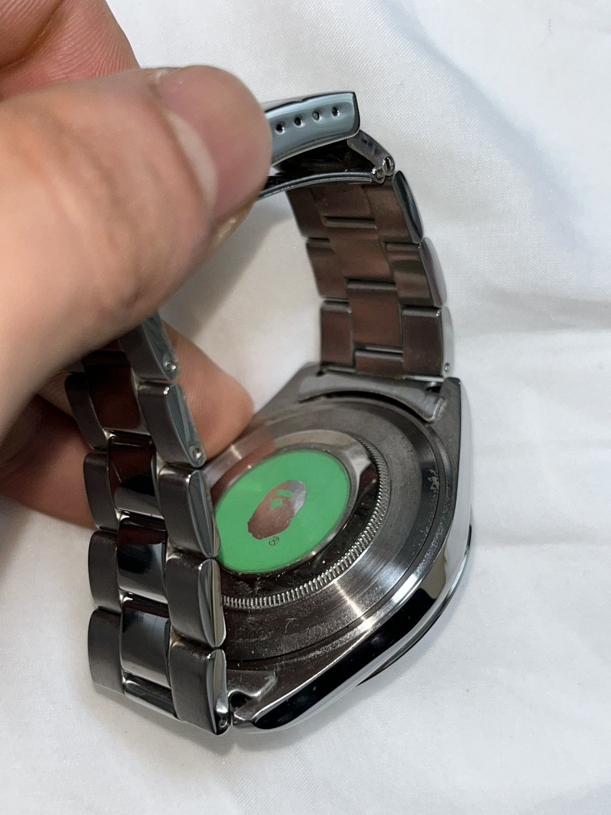 Bape × Swarovski Bape X Swarovski 2007 bapex watch Size ONE SIZE - 3 Thumbnail