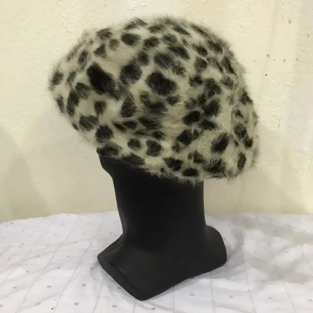 Japanese Brand Ingini Leopard Design Beanie Hat Size ONE SIZE - 5 Thumbnail