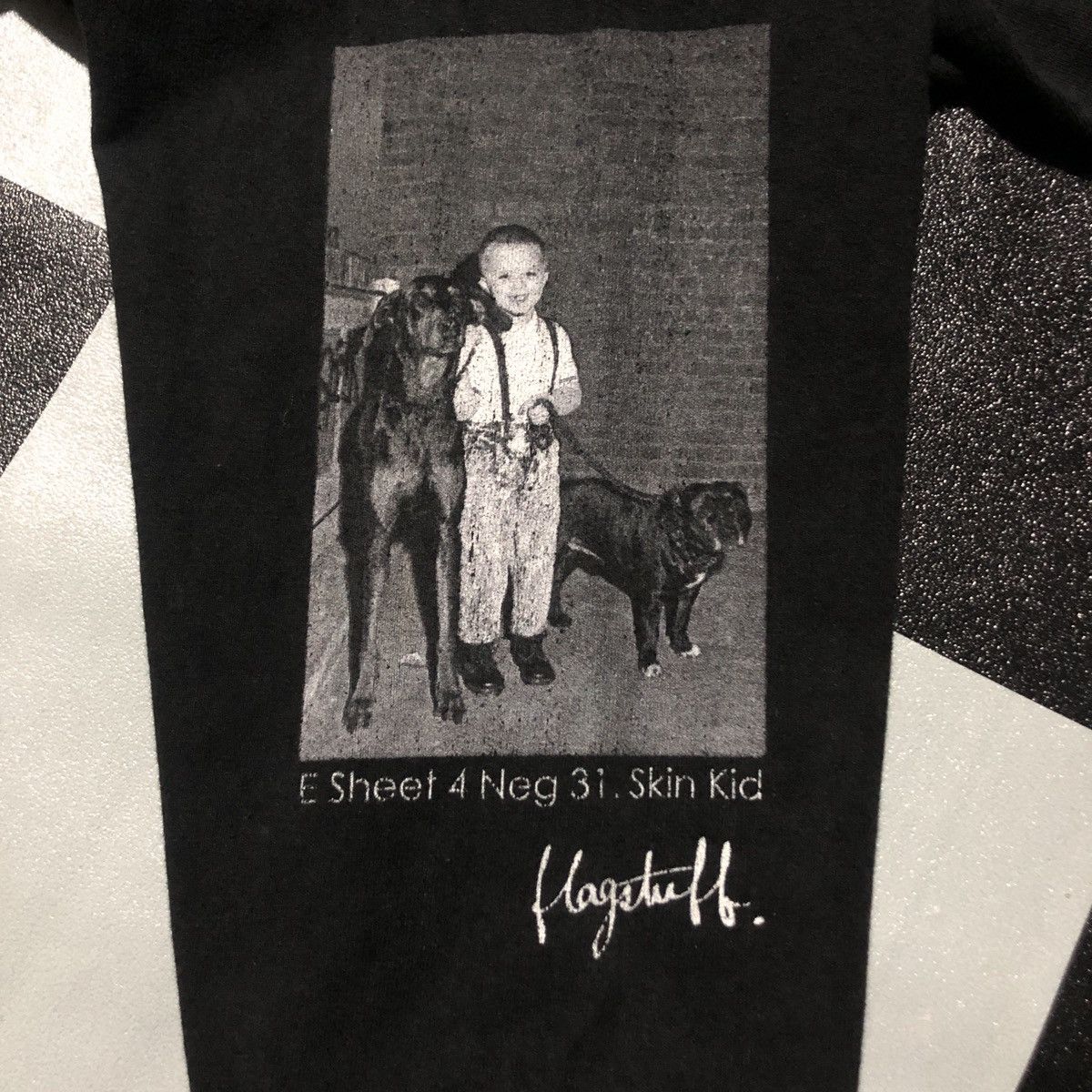 Flagstuff × Vintage Vintage Flagstuff X Gavin Watson Long Sleeve Tee Shirt Size US L / EU 52-54 / 3 - 8 Thumbnail