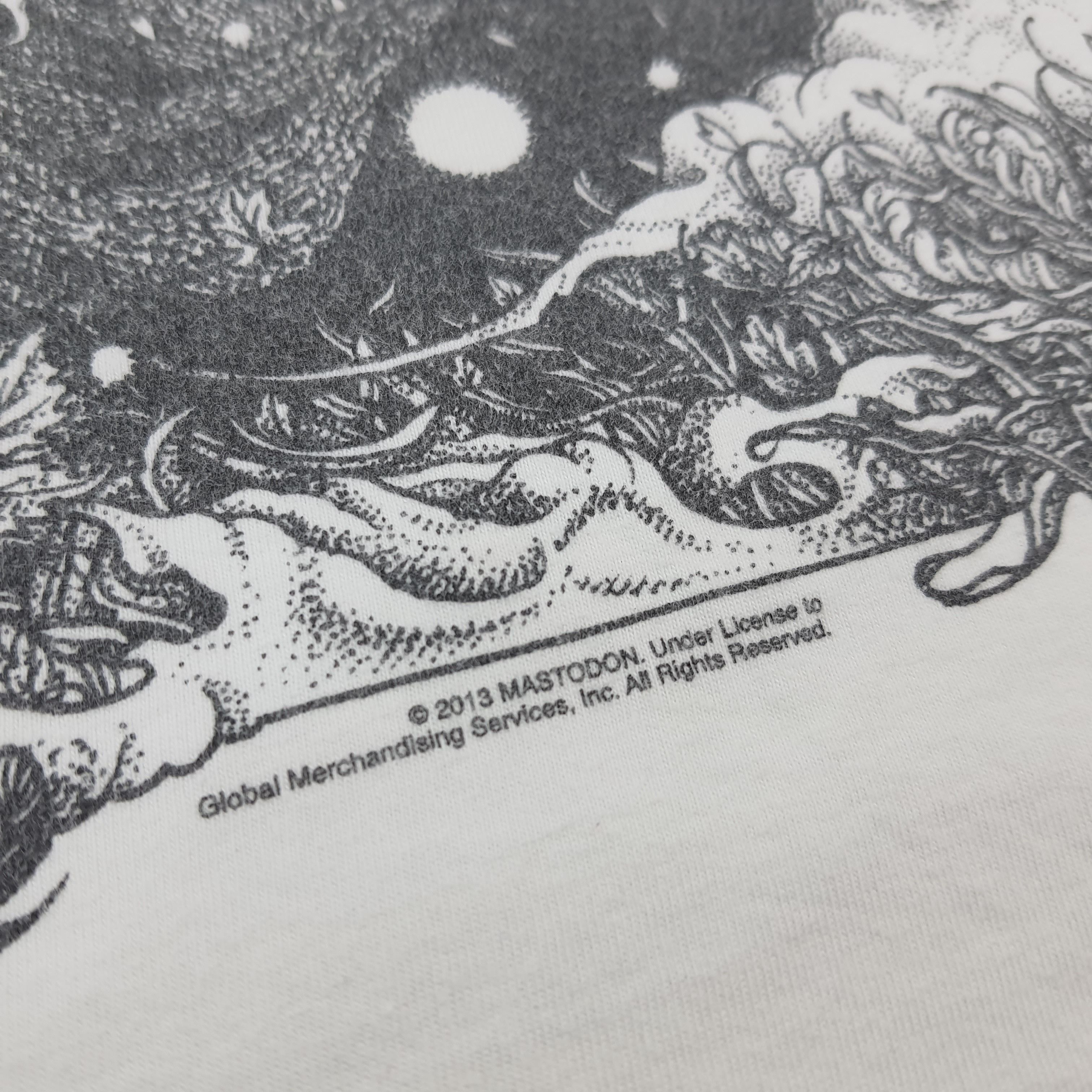Band Tees × Vintage Vintage MASTODON American Rock Band Tshirt Size US XL / EU 56 / 4 - 5 Thumbnail