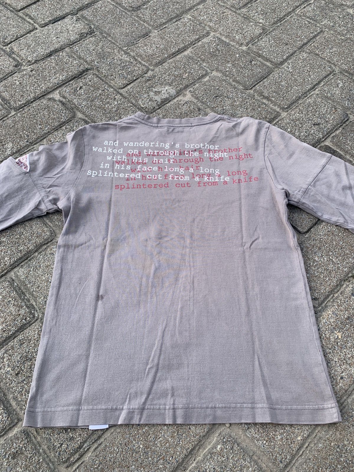 Japanese Brand Secret agents poem long sleeve pocket Size US M / EU 48-50 / 2 - 9 Thumbnail