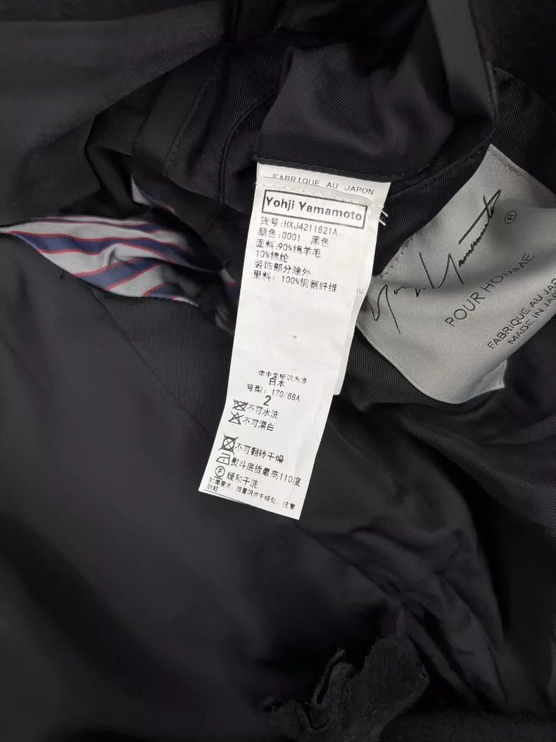 Yohji Yamamoto Yohji Yamamoto/Yohji Yamamoto Black cropped coat-2505 Size US M / EU 48-50 / 2 - 7 Thumbnail