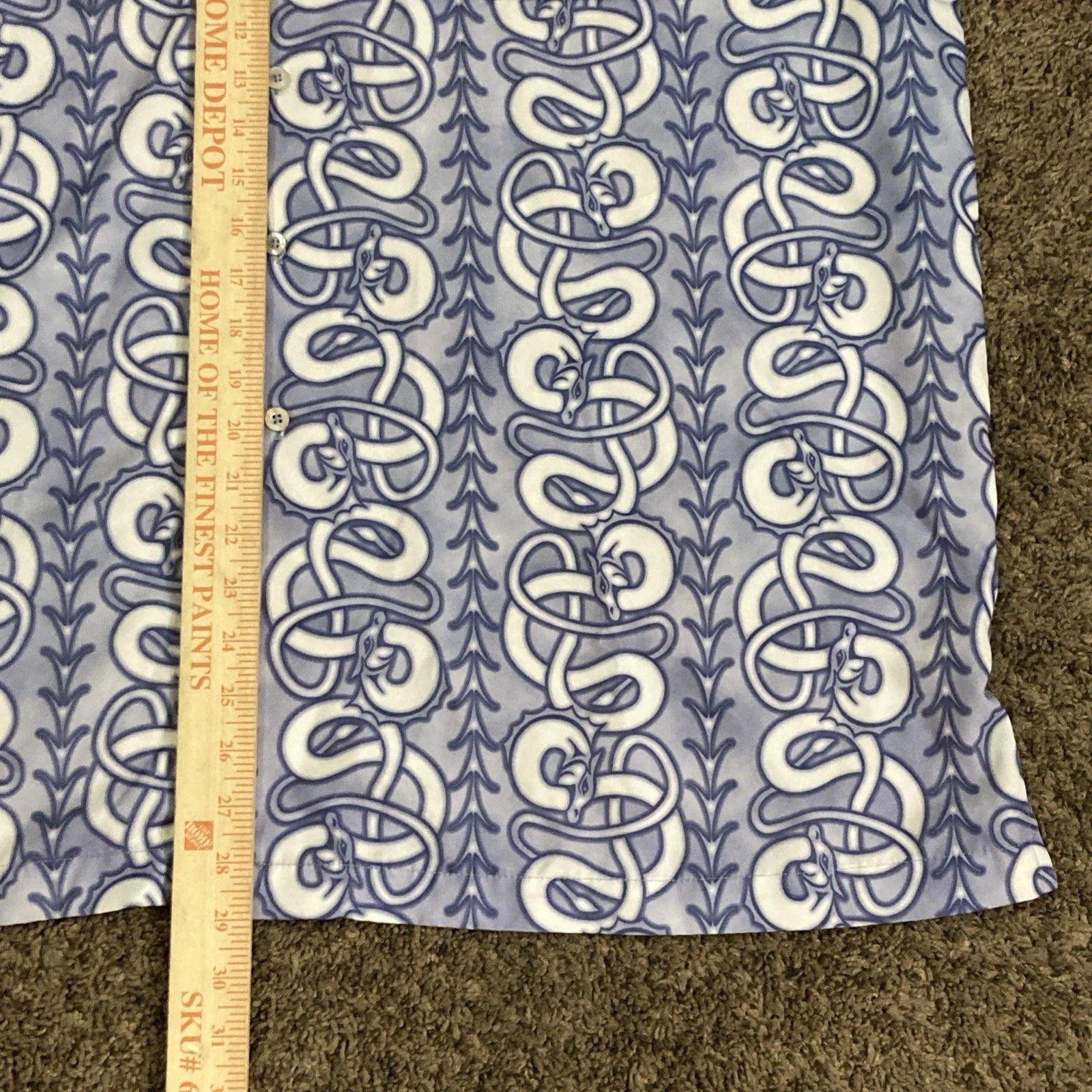 Fubu Vtg Y2K Fubu Purple Dragon Button Up Shirt Men's XL Size US XL / EU 56 / 4 - 5 Thumbnail
