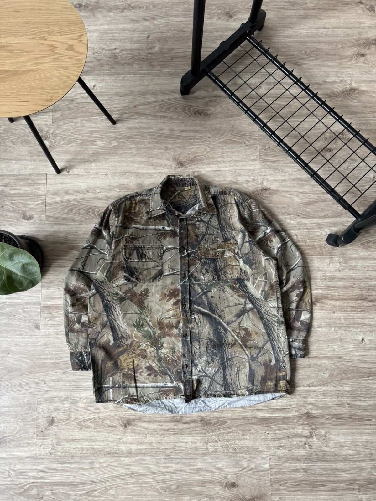 Realtree Vintage Y2K Real Tree Camo Mossy Oak Button Up Shirt Size US XXL / EU 58 / 5 - 1 Thumbnail