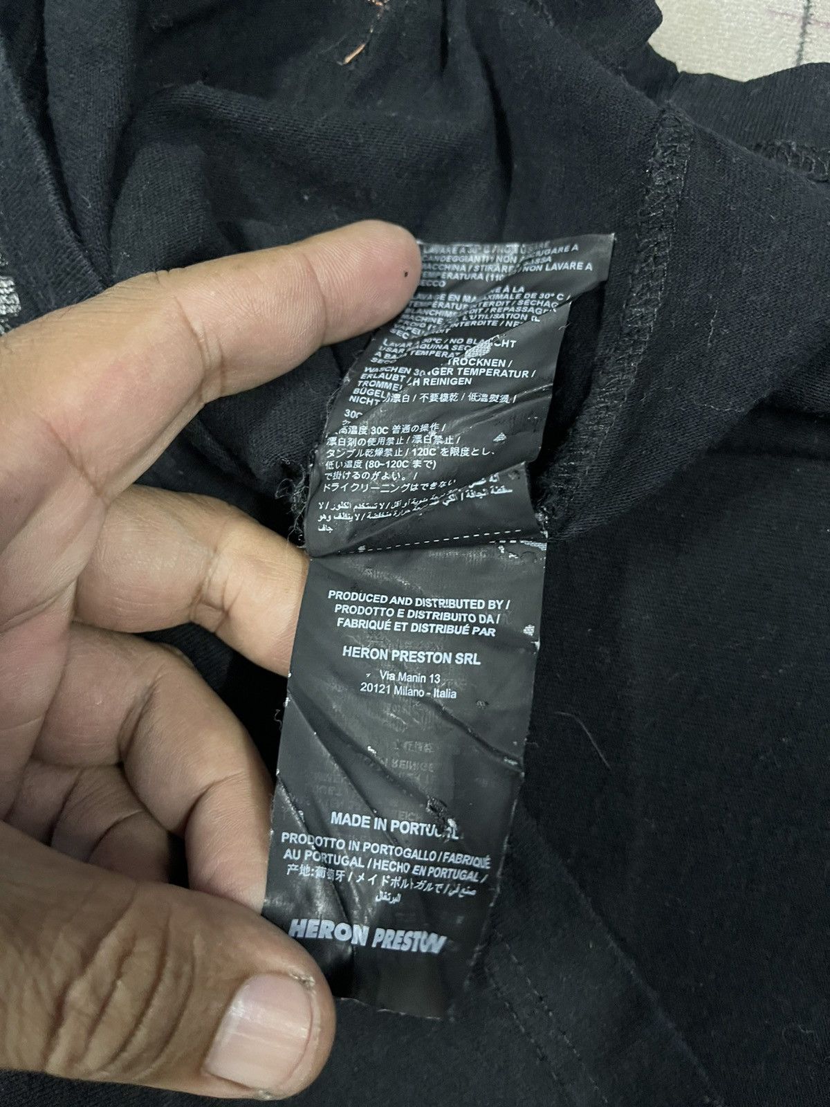 Heron Preston VTG SS18 HERON PRESTON DEATH OF A PALE HORSE TEE VERY RARE Size US XXS / EU 40 - 8 Thumbnail