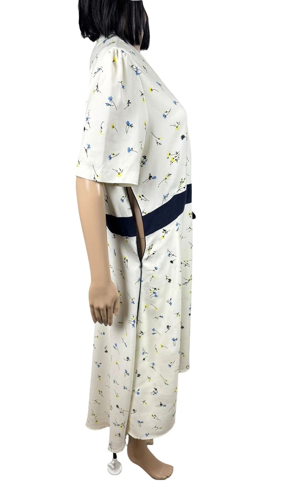 Other ME+EM Faux Wrap Dress Floral Polyester Silk Trim size XL Size XL / US 12-14 / IT 48-50 - 9 Thumbnail