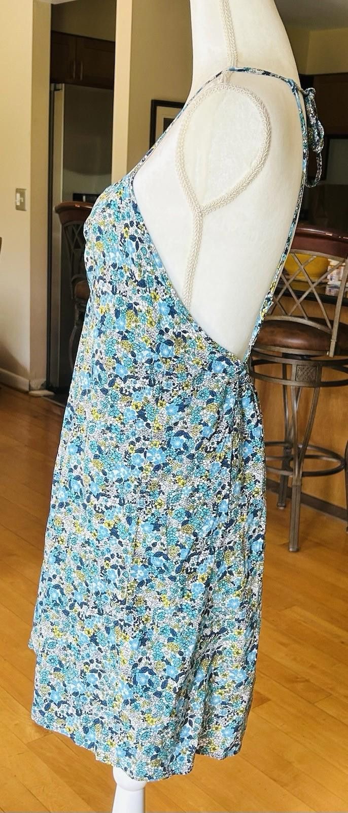 Other Wild Fable Never Worn Floral 100% Rayon Sun Dress Sz M Size M / US 6-8 / IT 42-44 - 3 Thumbnail
